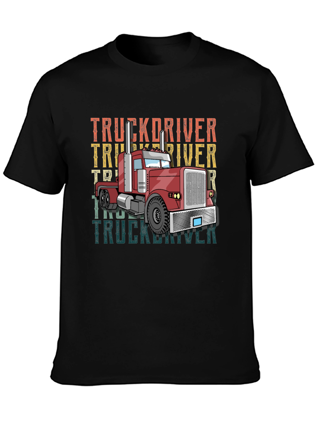 Truck Driver Graphic T-Shirt