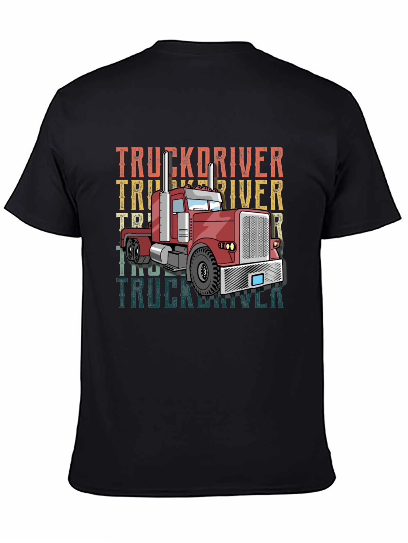 Truck Driver Graphic T-Shirt