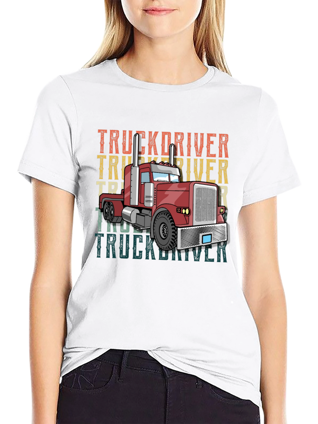 Truck Driver Graphic T-Shirt