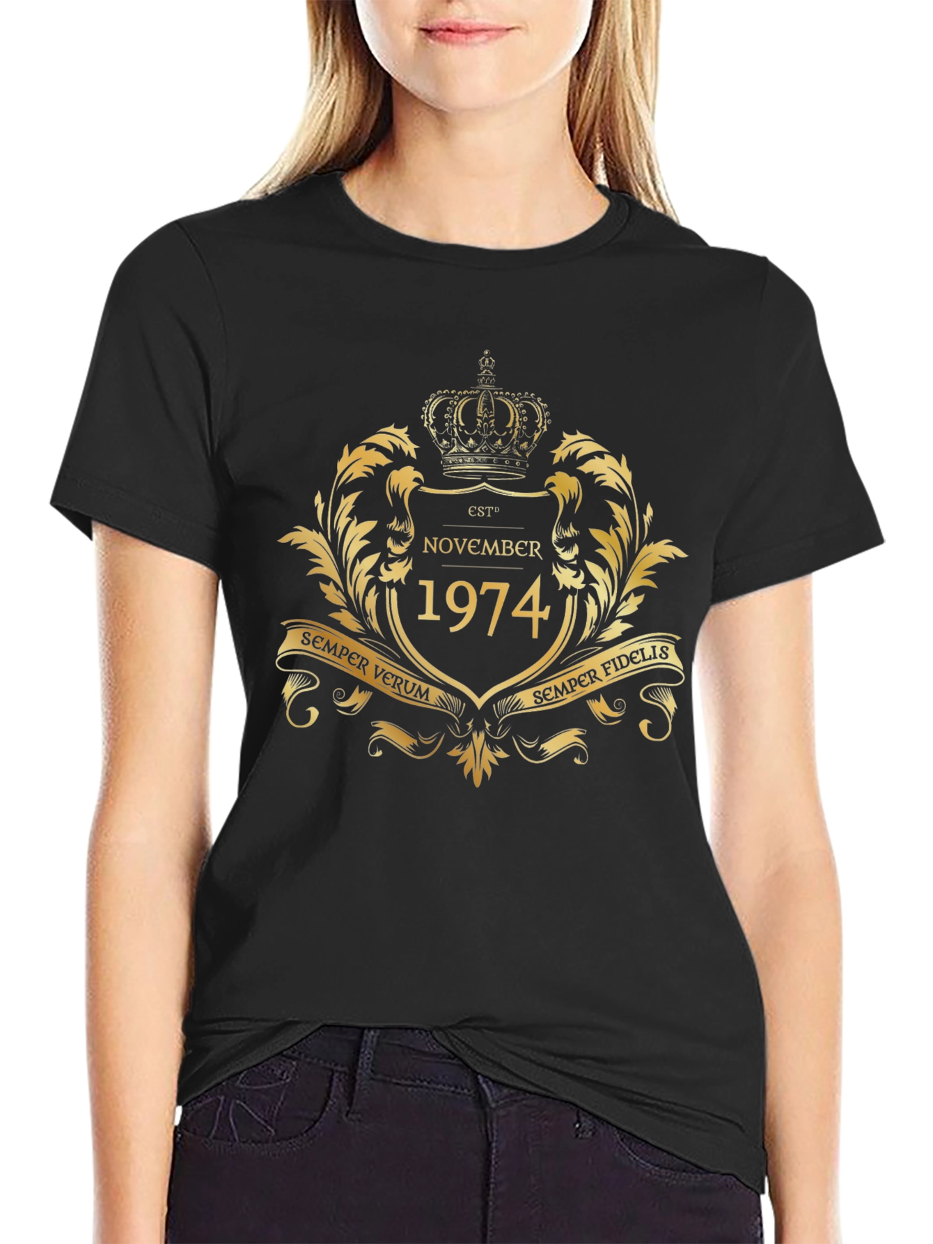 Est November 1974 Graphic T-Shirt