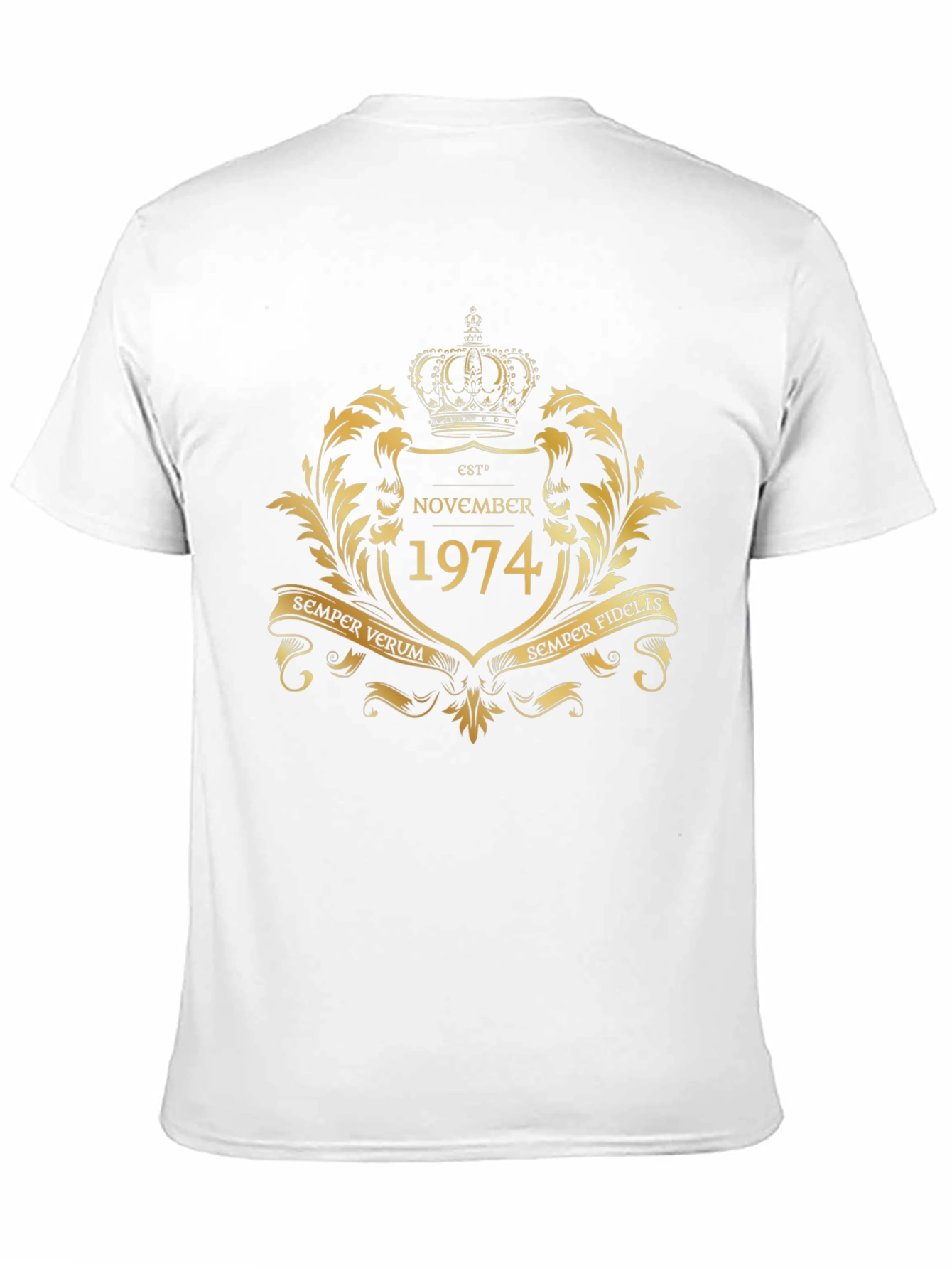 Est November 1974 Graphic T-Shirt