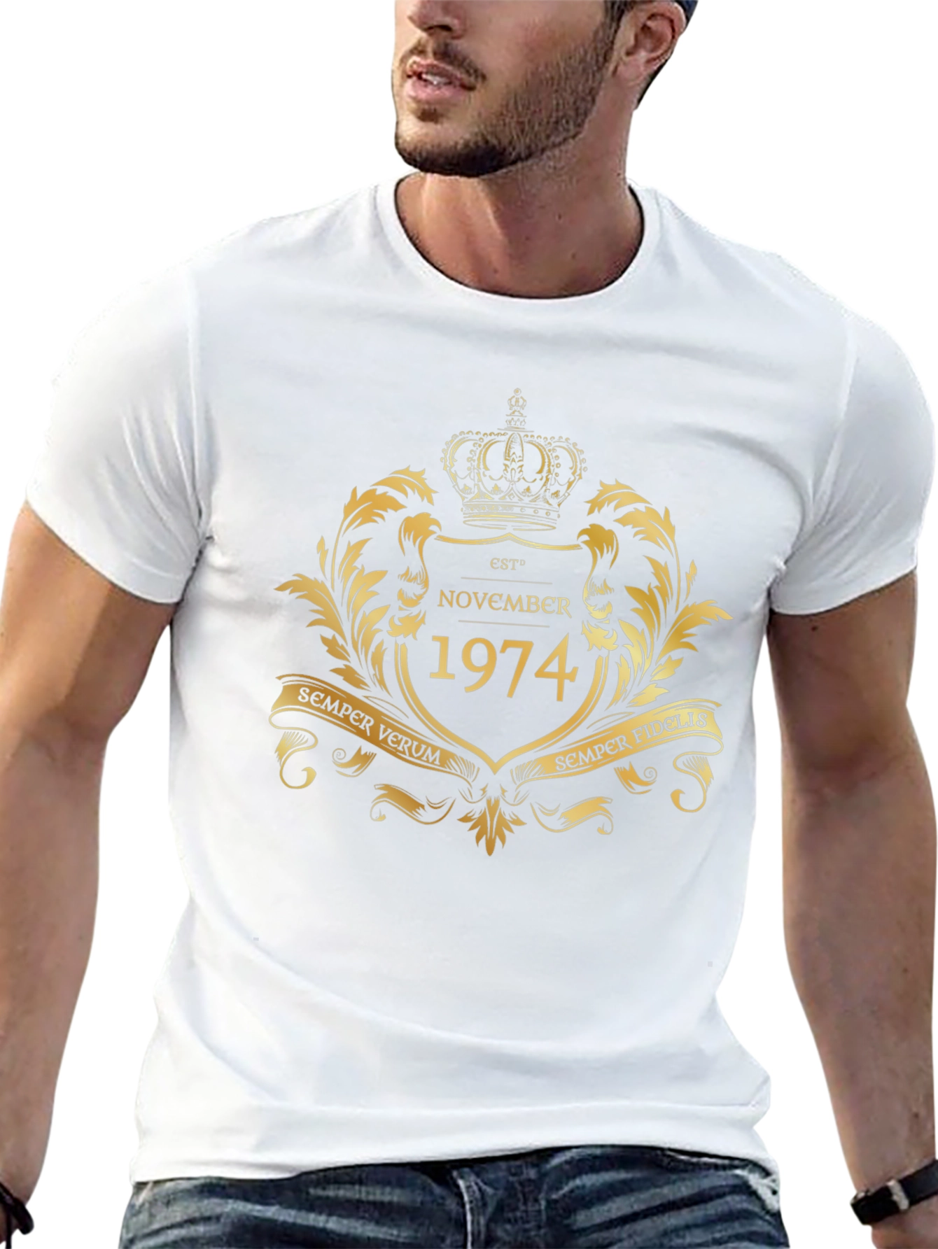 Est November 1974 Graphic T-Shirt