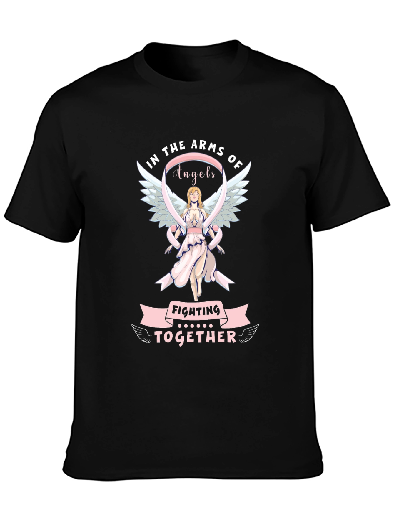 In the Arms of Angels Fighting Together T-Shirt