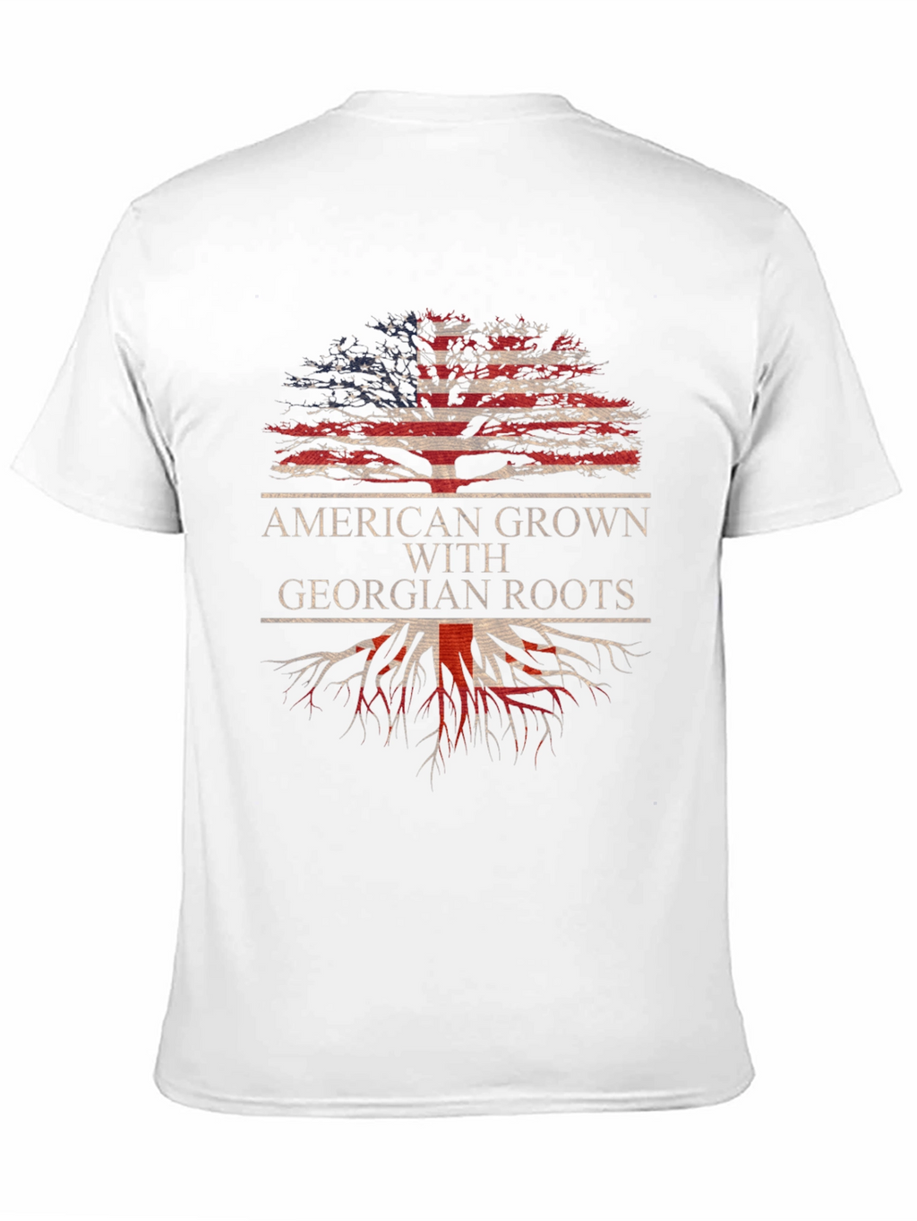 American Grown with Georgian Roots T-Shirt