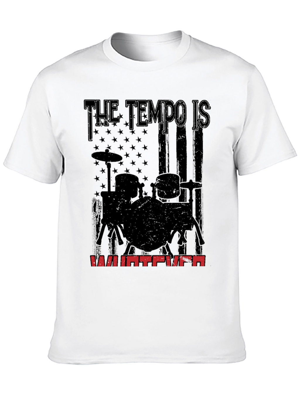 Tempo is Whatever Drummer T-Shirt