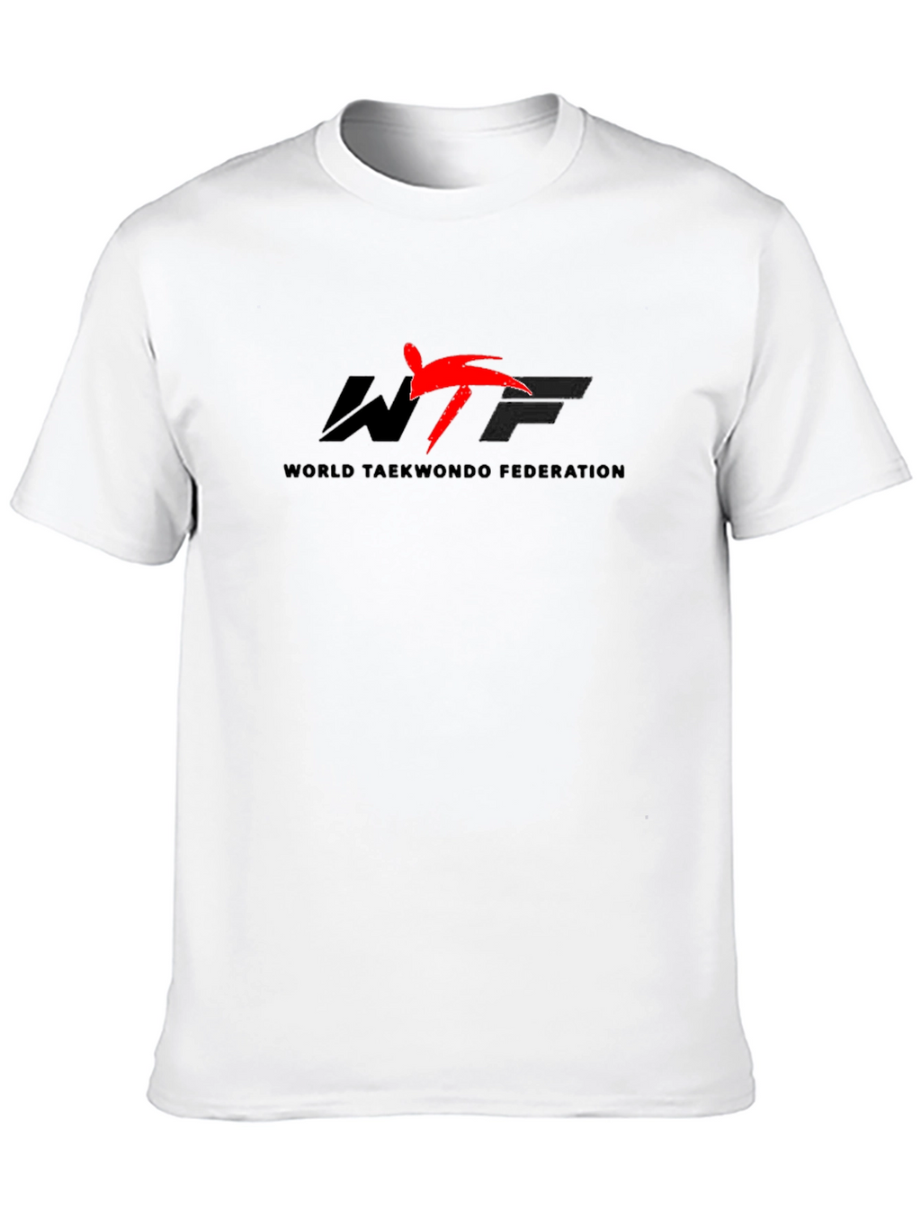 World Taekwondo Federation Black Graphic Tee