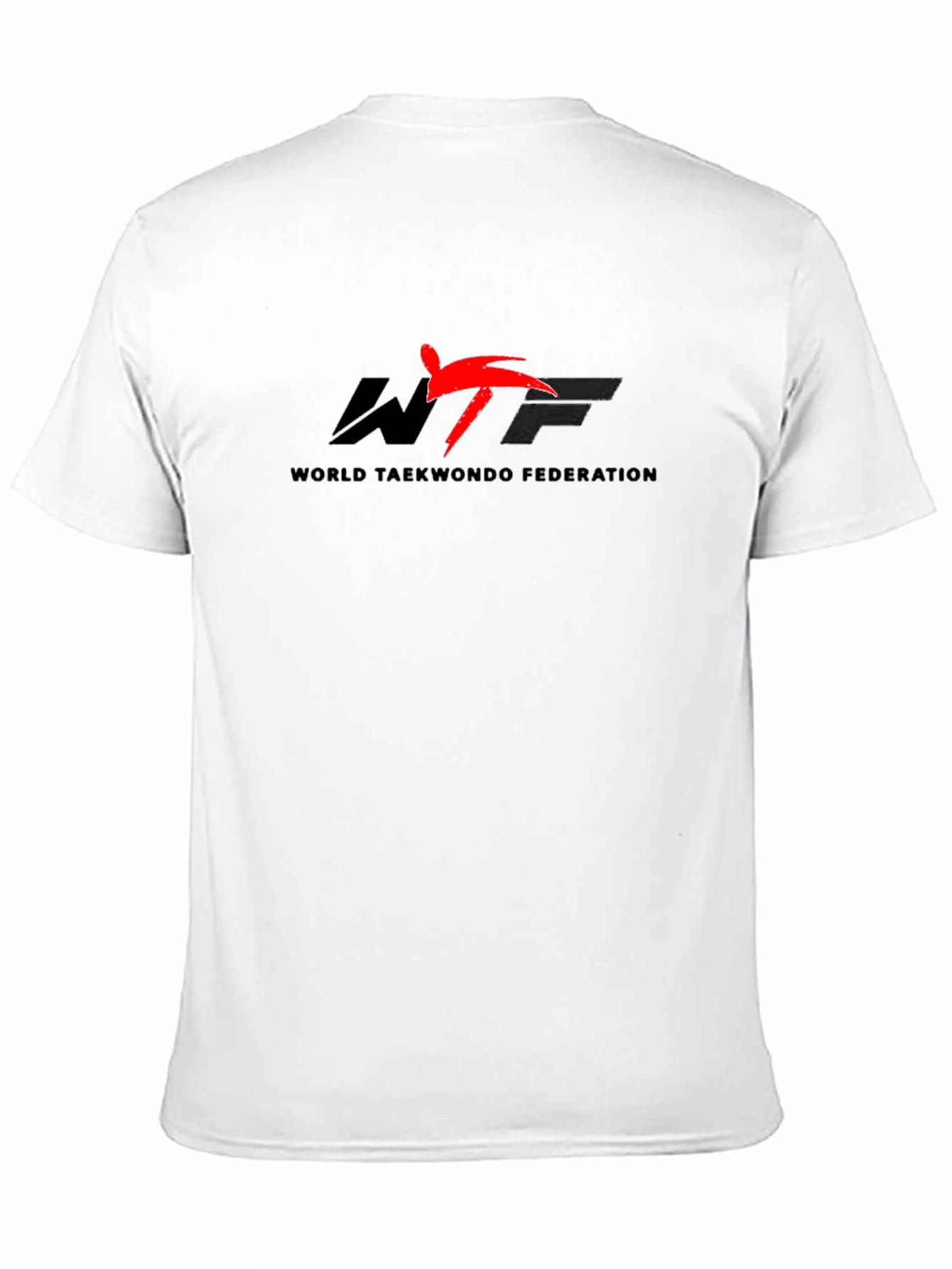 World Taekwondo Federation Black Graphic Tee