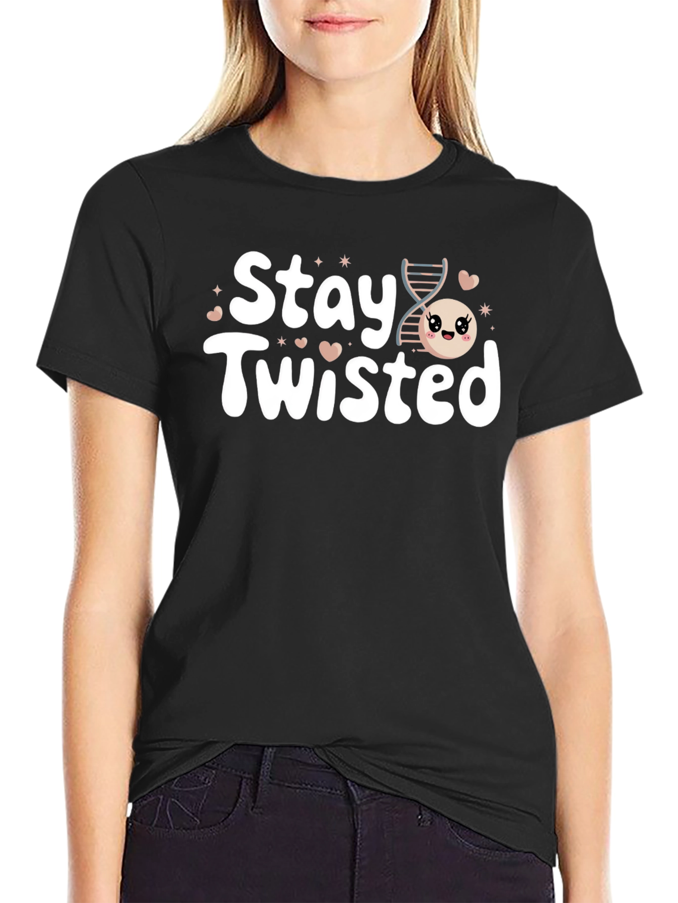 Stay Twisted DNA Kawaii T-Shirt