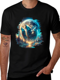 Wolf Pack Moon T-Shirt - Black