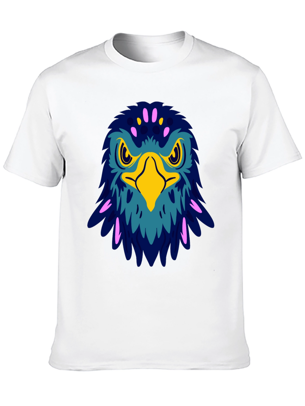Bold Eagle Graphic Tee - Black