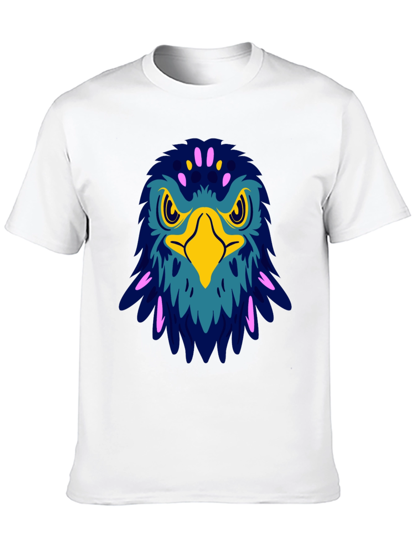 Bold Eagle Graphic Tee - Black