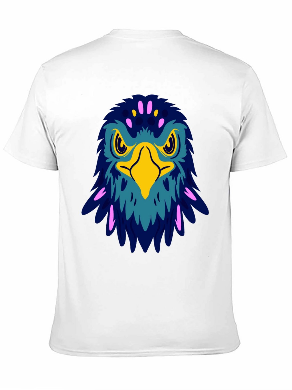 Bold Eagle Graphic Tee - Black