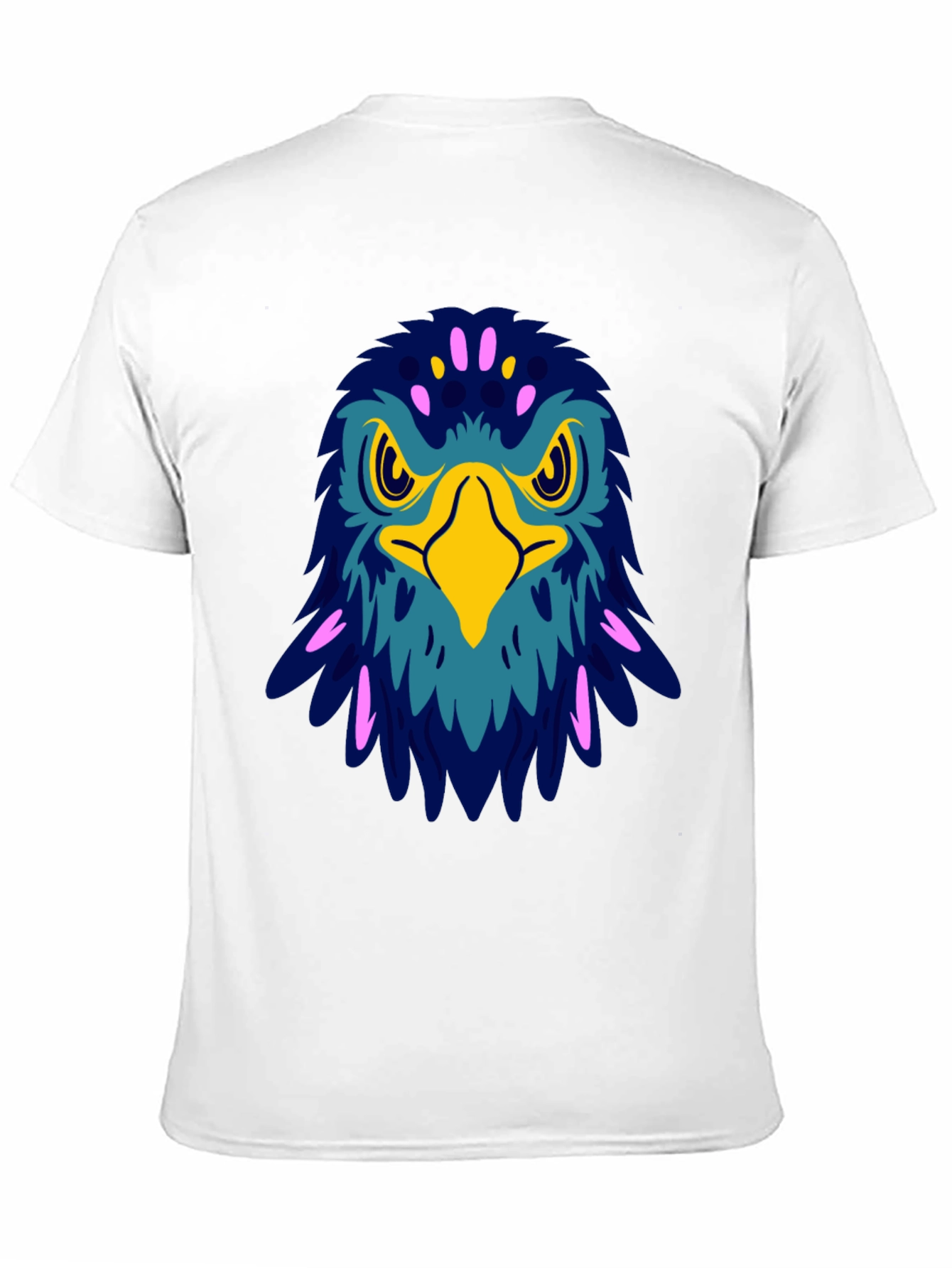 Bold Eagle Graphic Tee - Black
