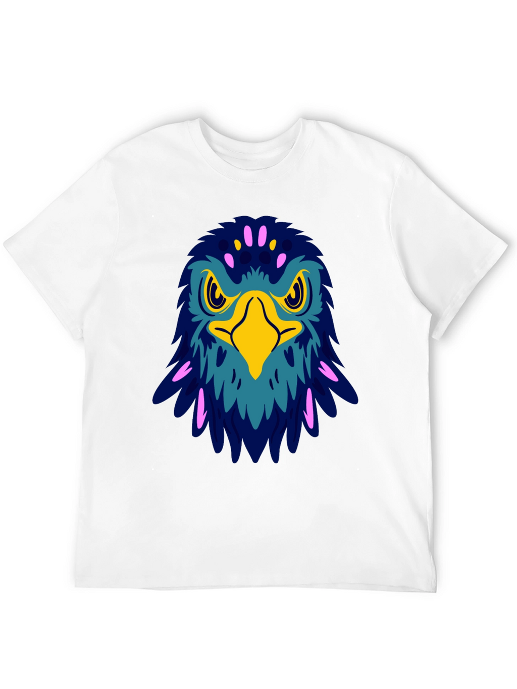 Bold Eagle Graphic Tee - Black