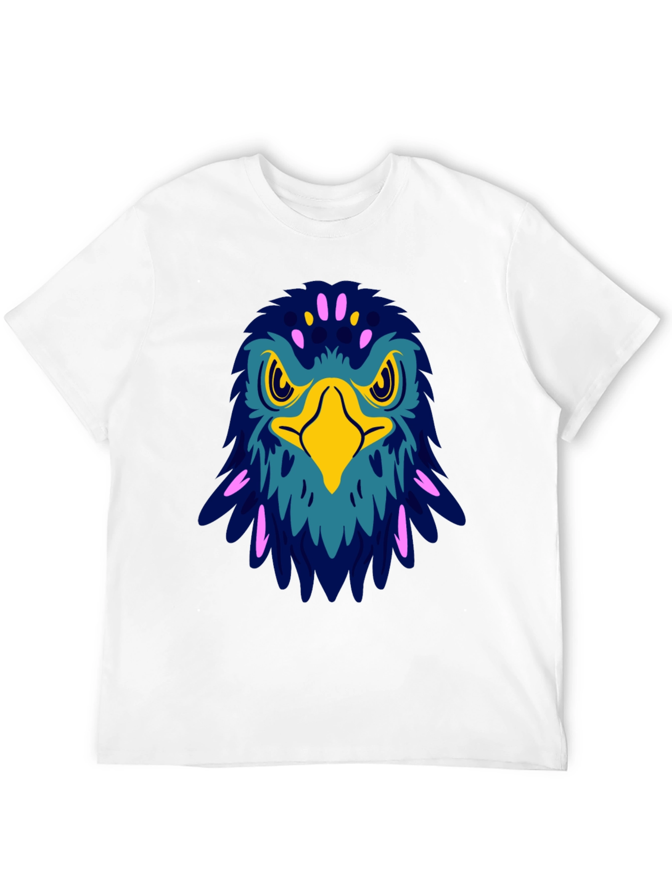 Bold Eagle Graphic Tee - Black