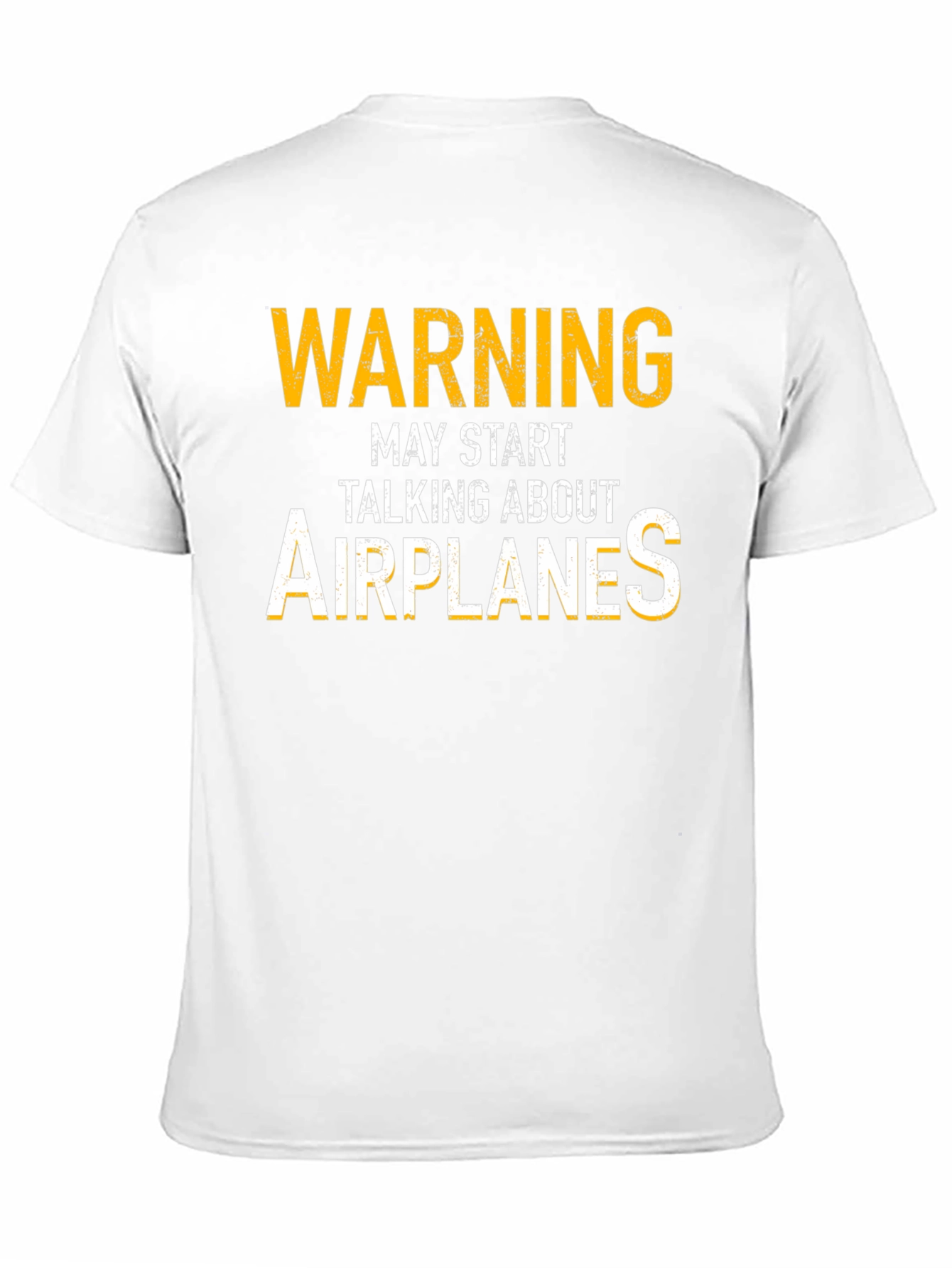 Warning May Start Talking About Airplanes T-Shirt