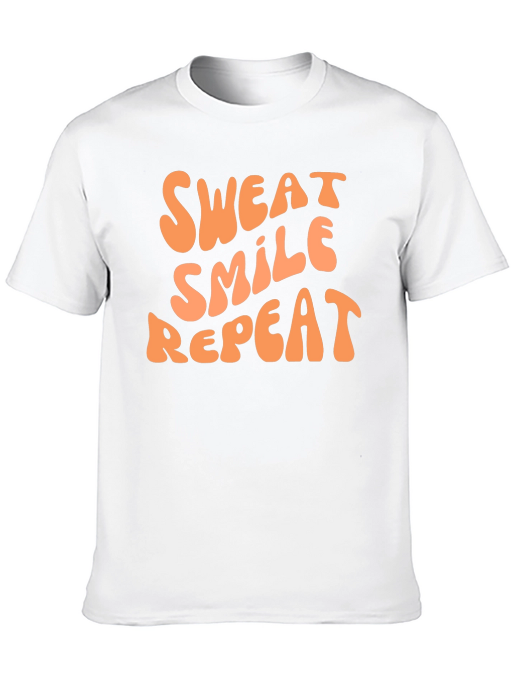 Sweat Smile Repeat Graphic Tee
