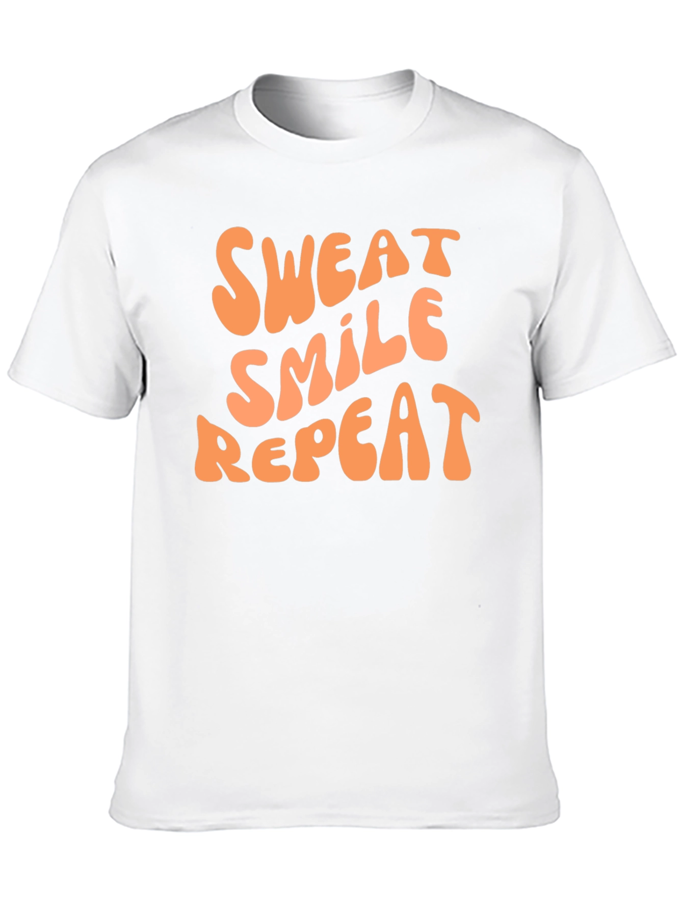 Sweat Smile Repeat Graphic Tee