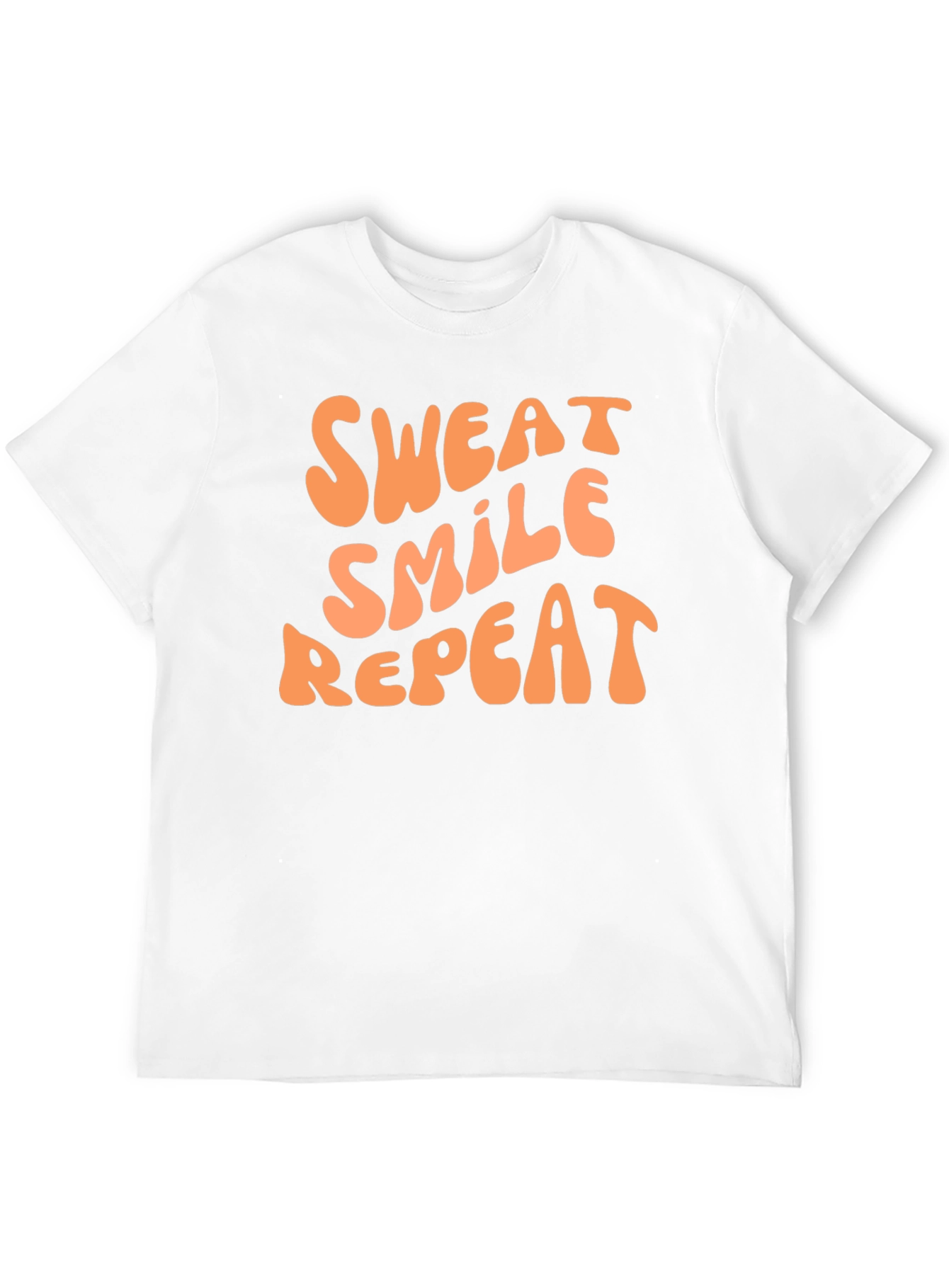 Sweat Smile Repeat Graphic Tee