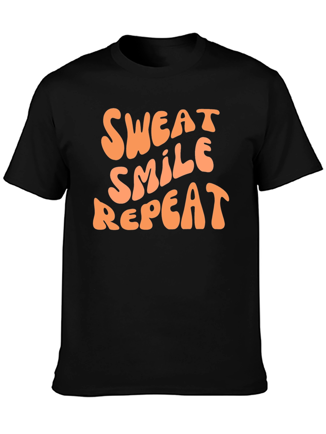 Sweat Smile Repeat Graphic Tee