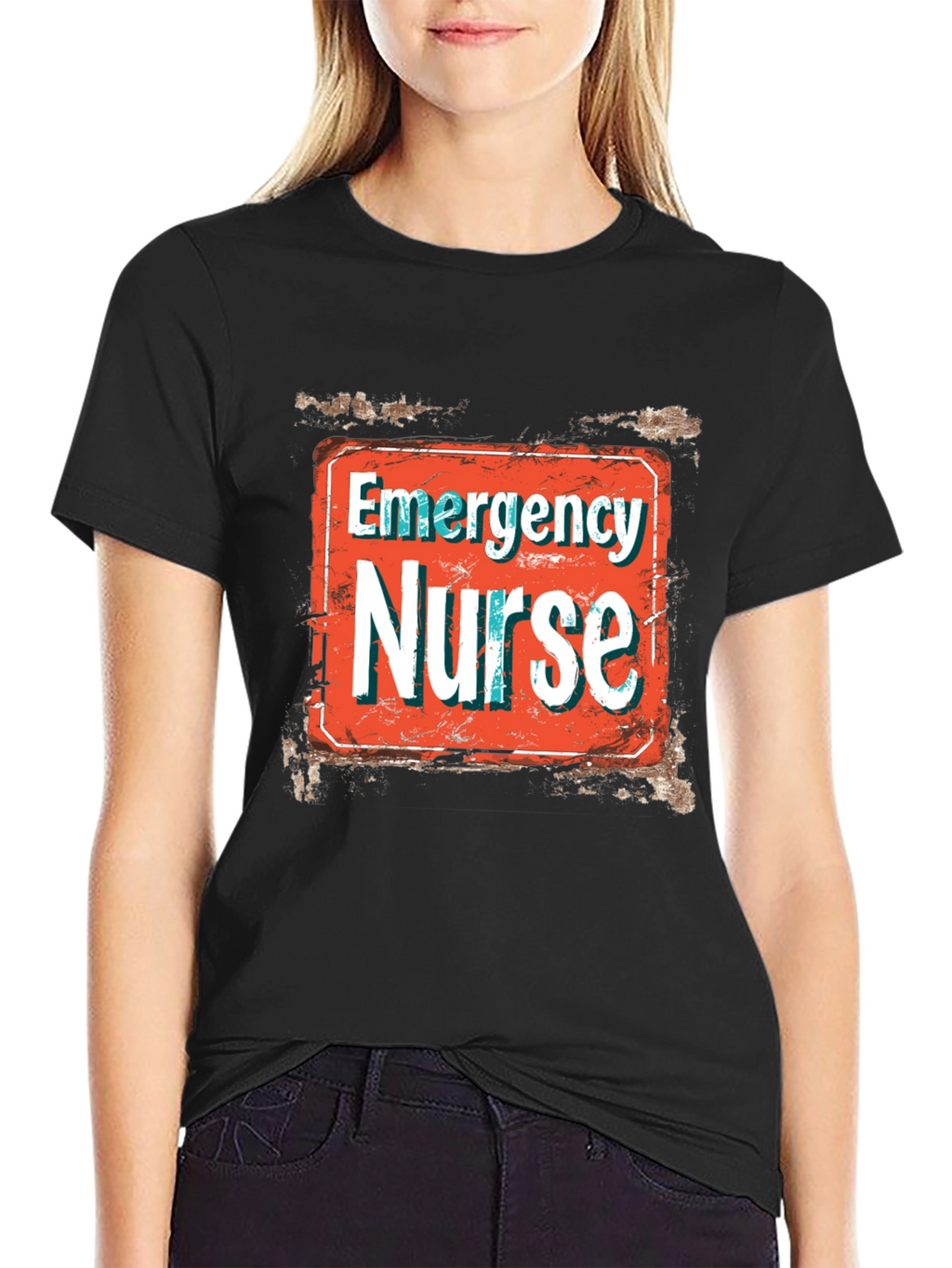Emergency Nurse Graphic T-Shirt for Medical Professionals