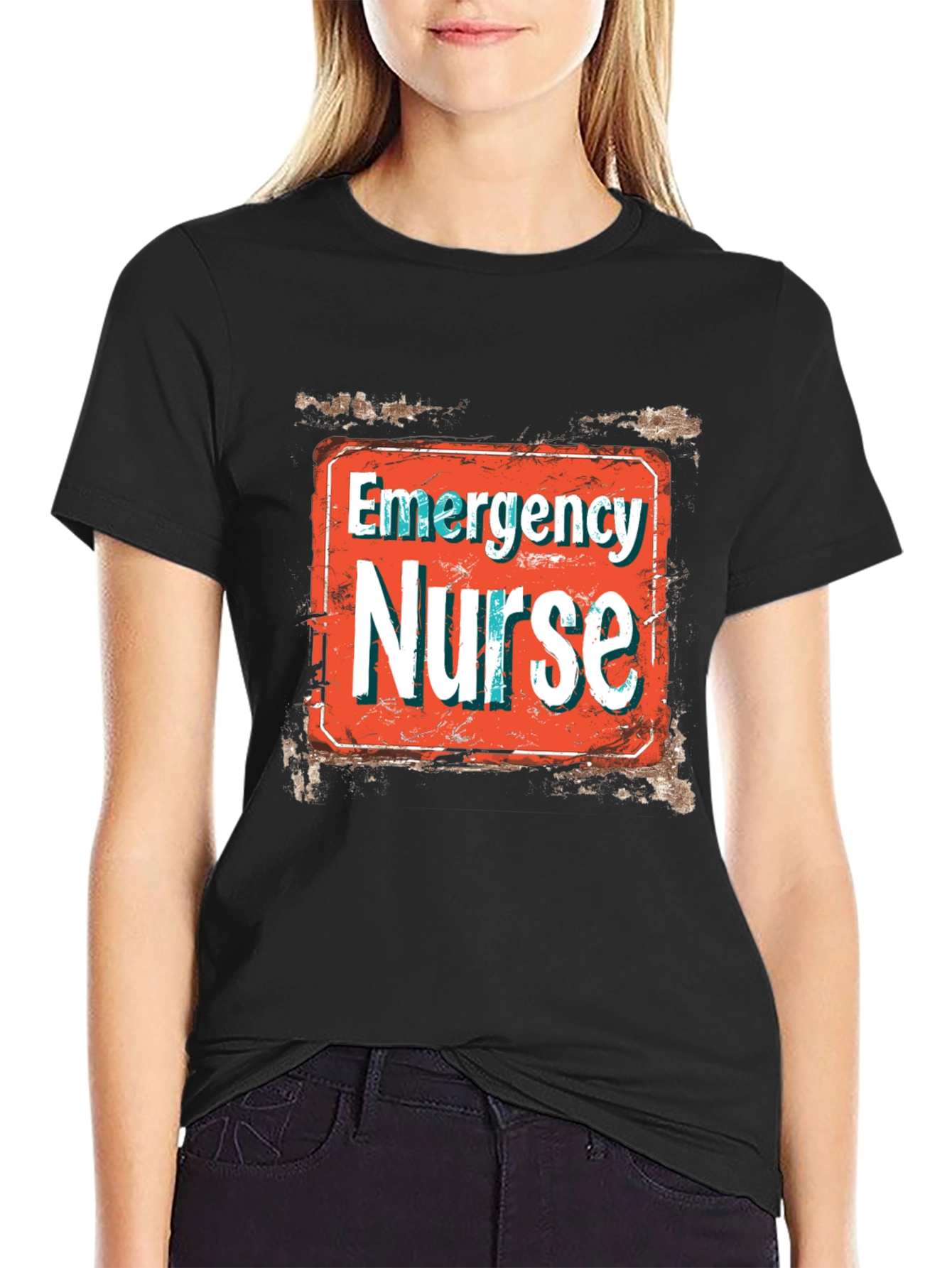 Emergency Nurse Graphic T-Shirt for Medical Professionals