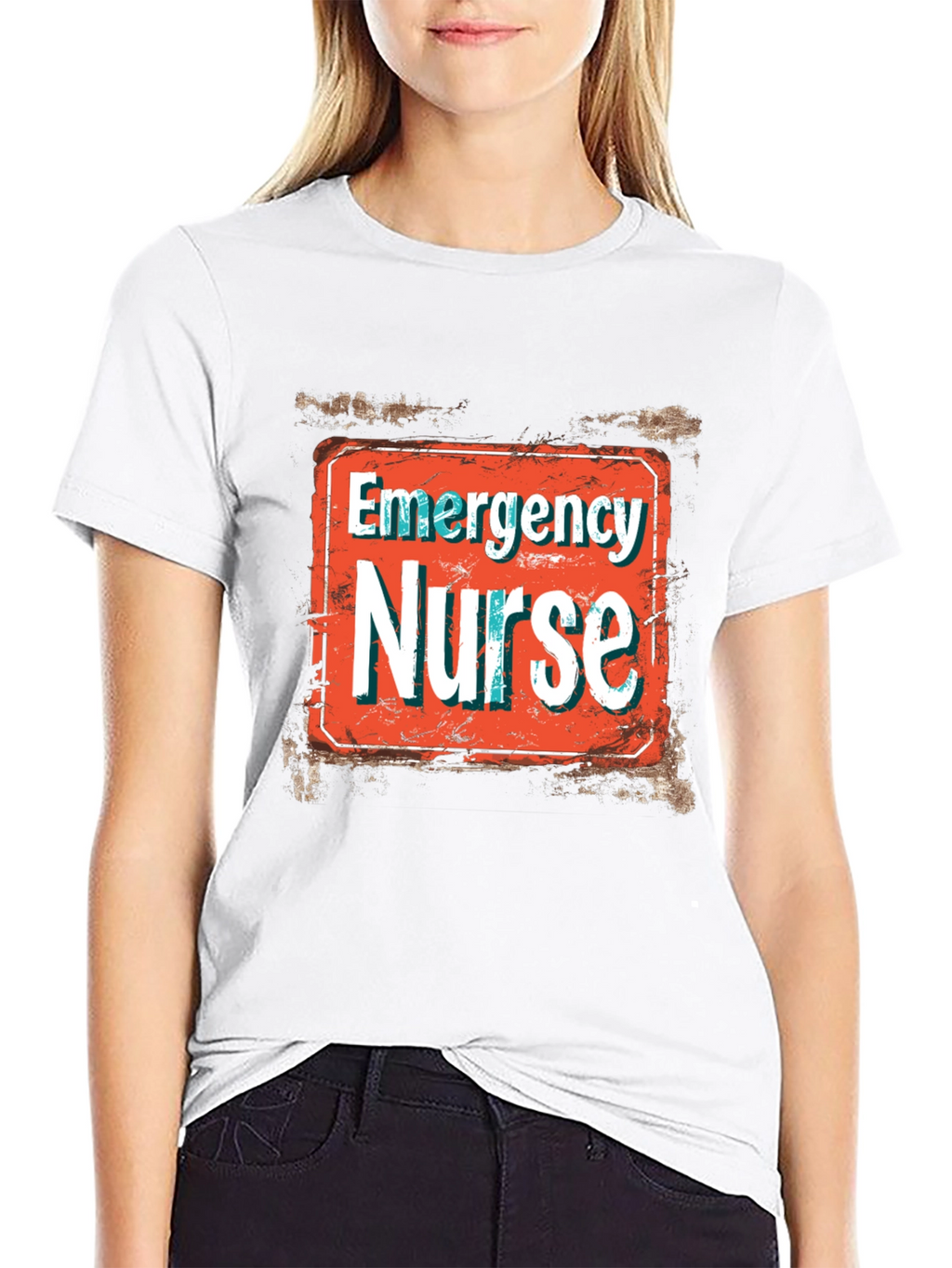 Emergency Nurse Graphic T-Shirt for Medical Professionals
