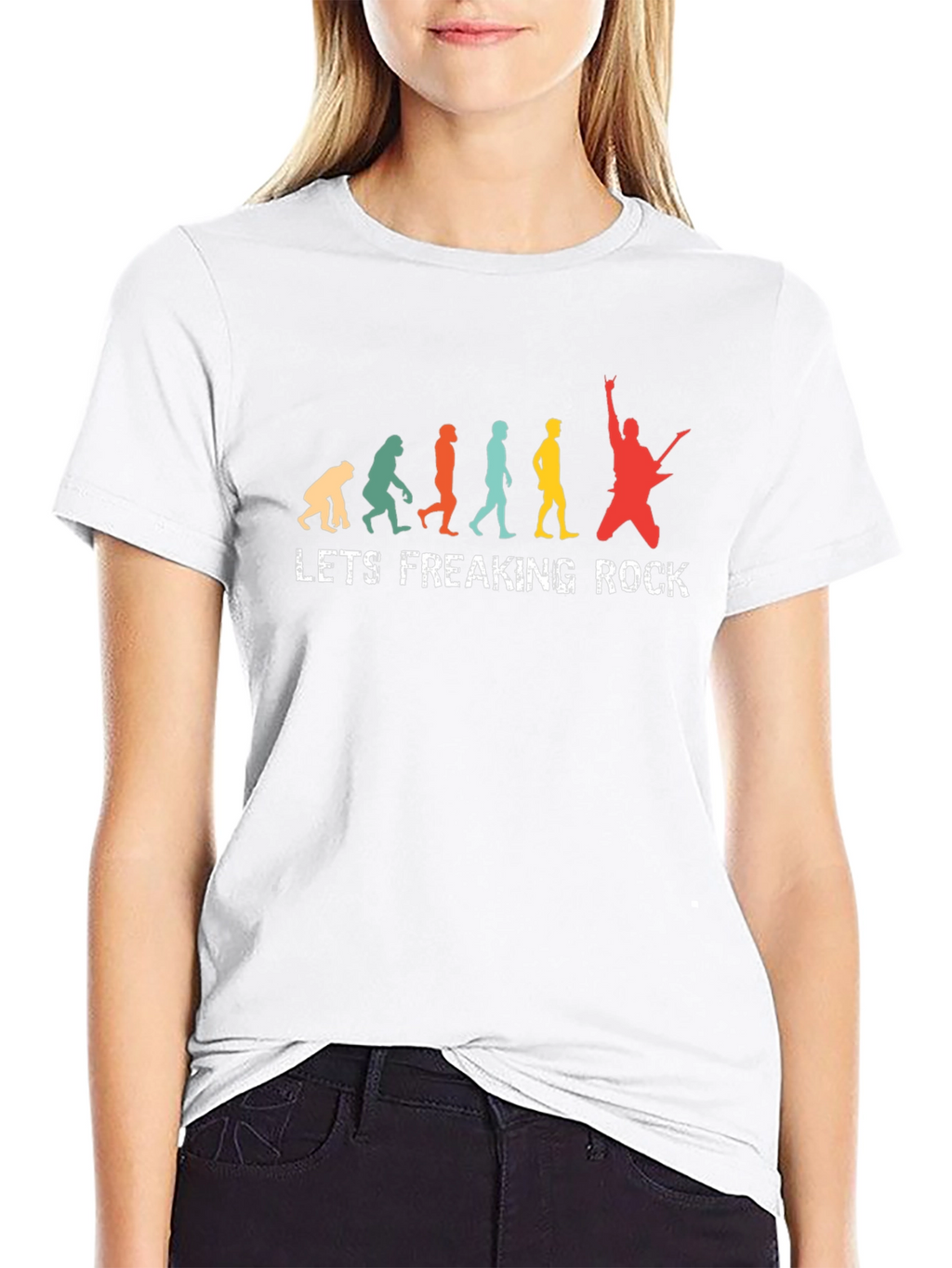 Rock Evolution Graphic T-Shirt
