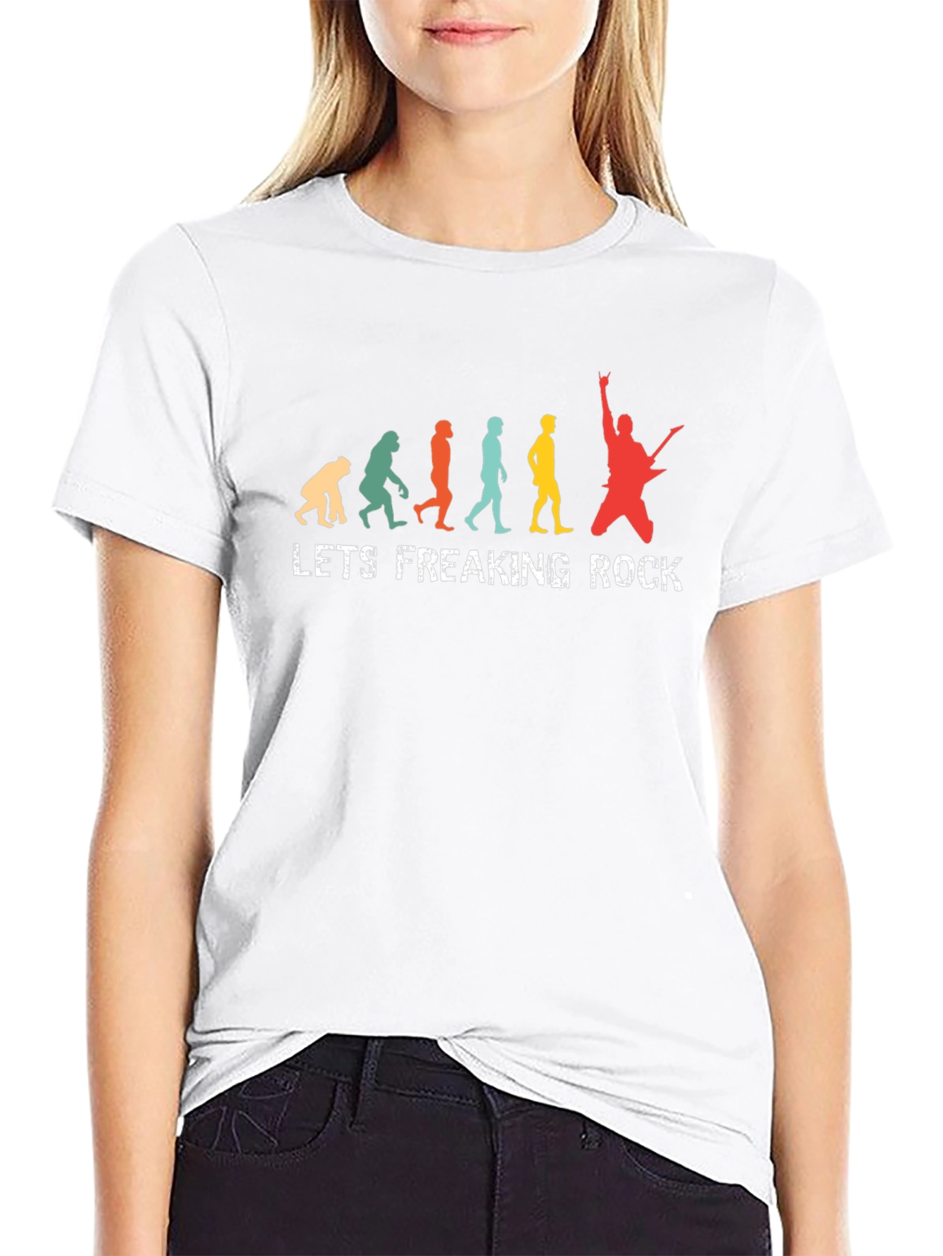 Rock Evolution Graphic T-Shirt