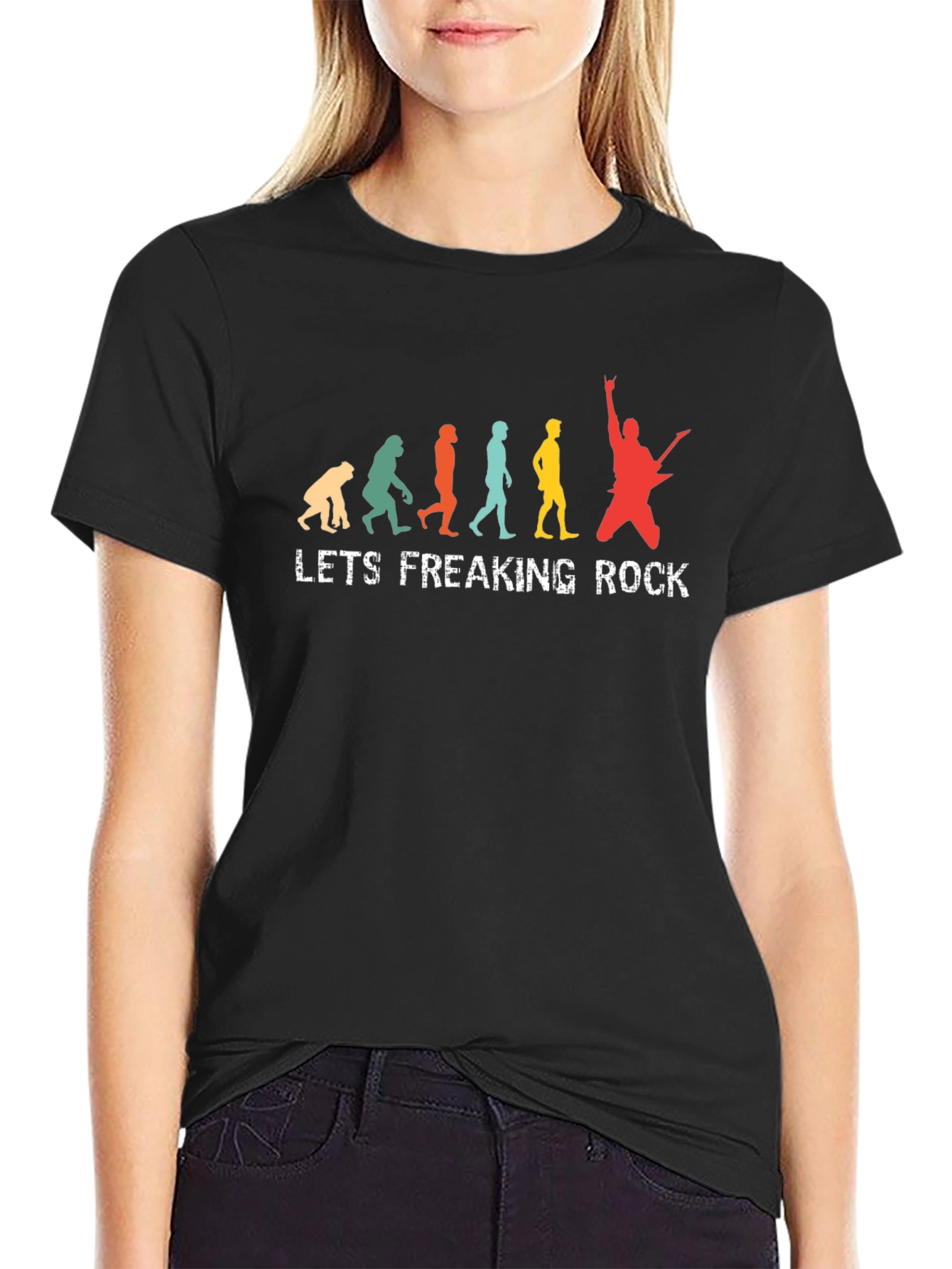 Rock Evolution Graphic T-Shirt