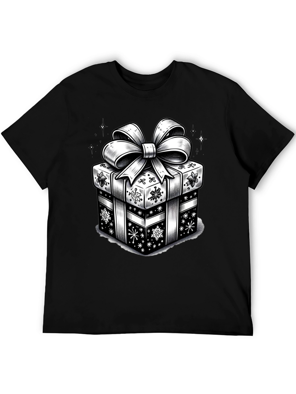 Festive Gift Box Graphic Tee