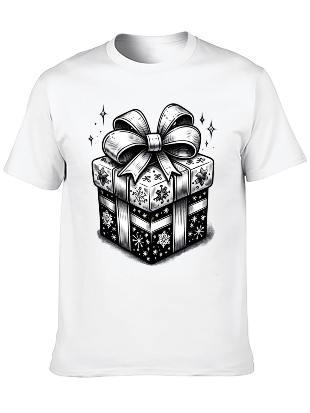 Festive Gift Box Graphic Tee