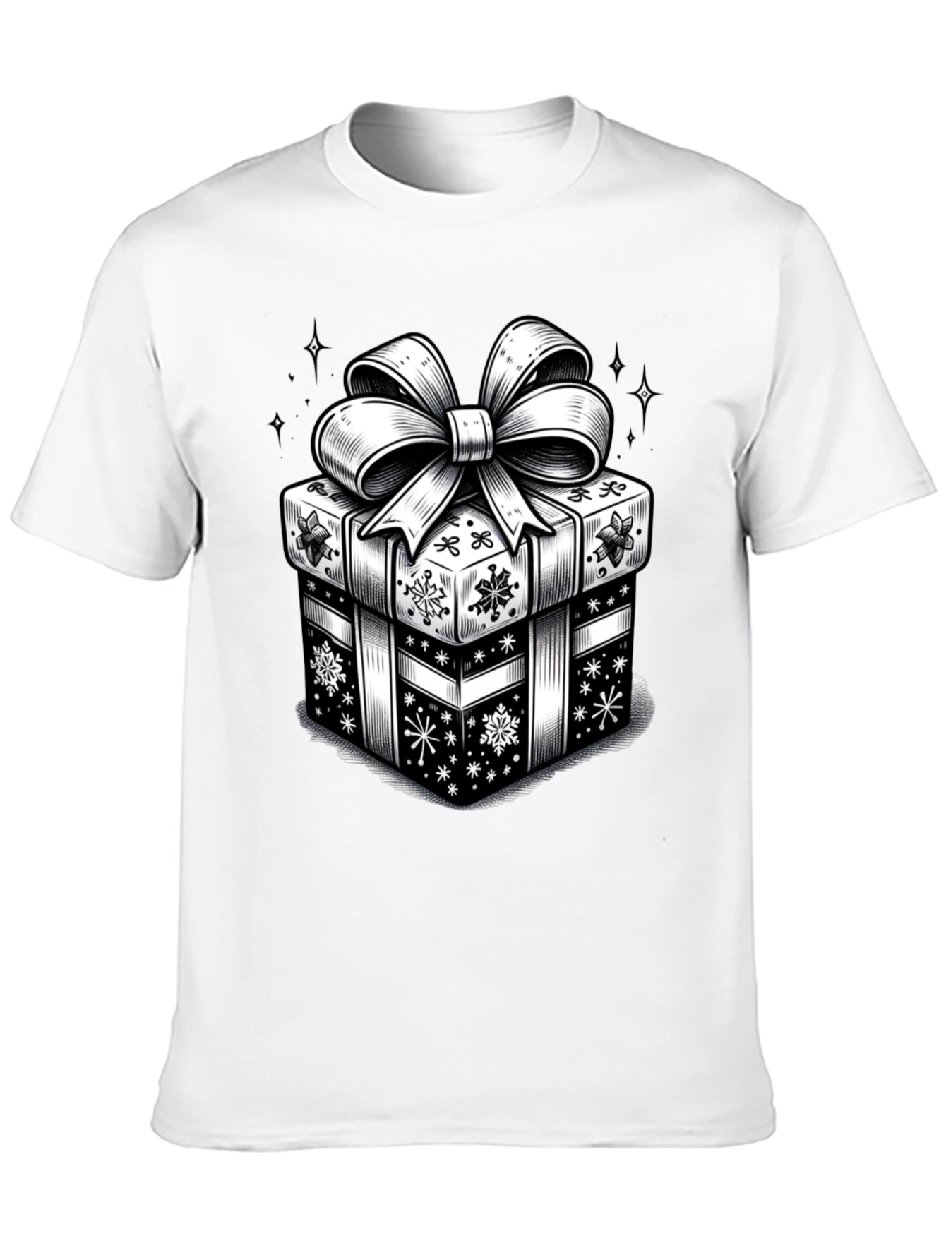 Festive Gift Box Graphic Tee
