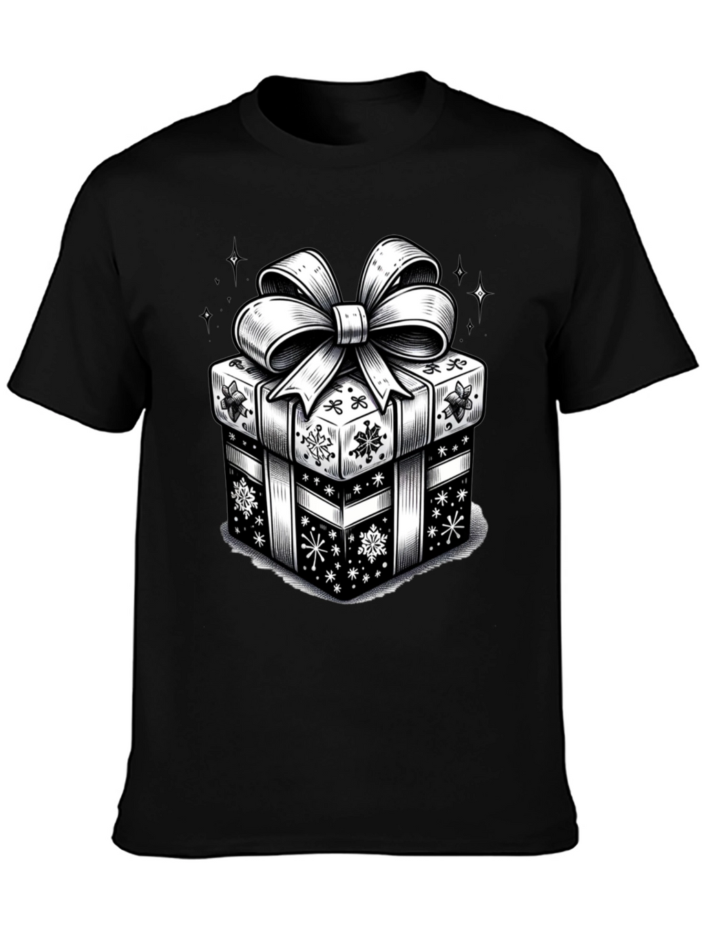 Festive Gift Box Graphic Tee