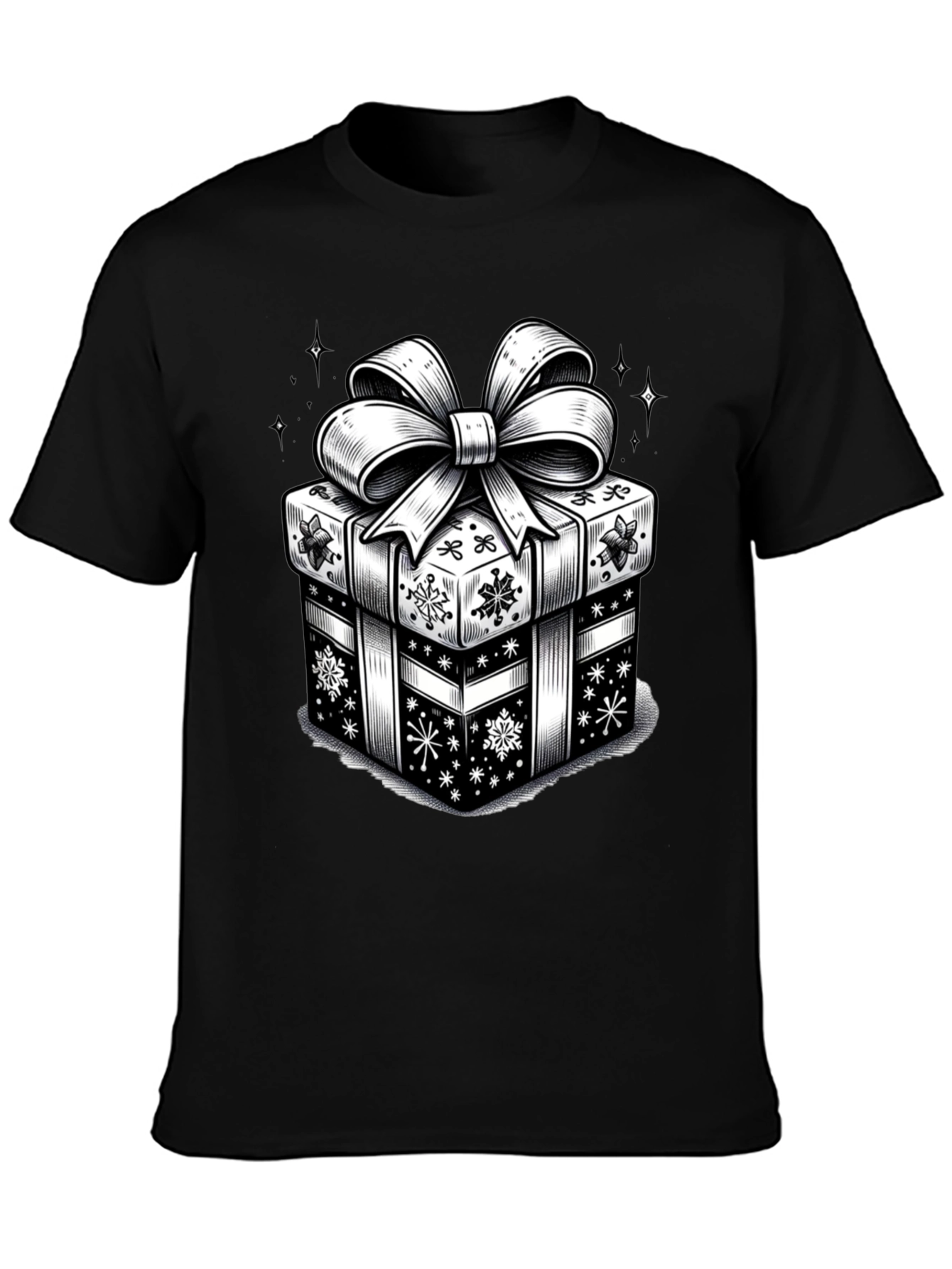 Festive Gift Box Graphic Tee