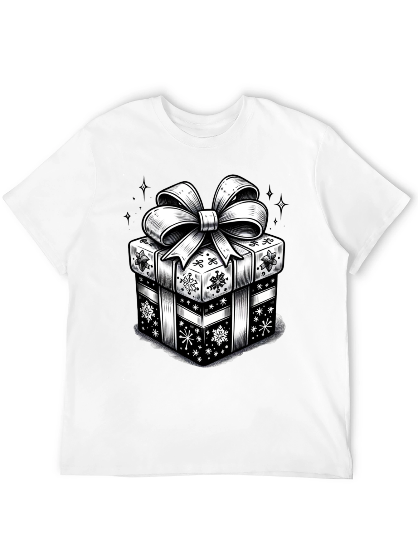 Festive Gift Box Graphic Tee