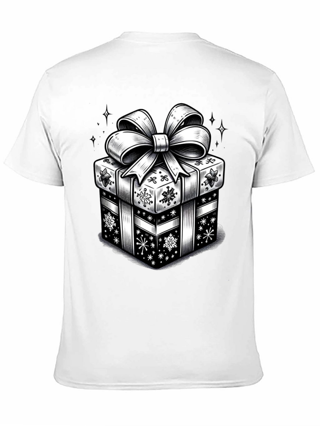 Festive Gift Box Graphic Tee