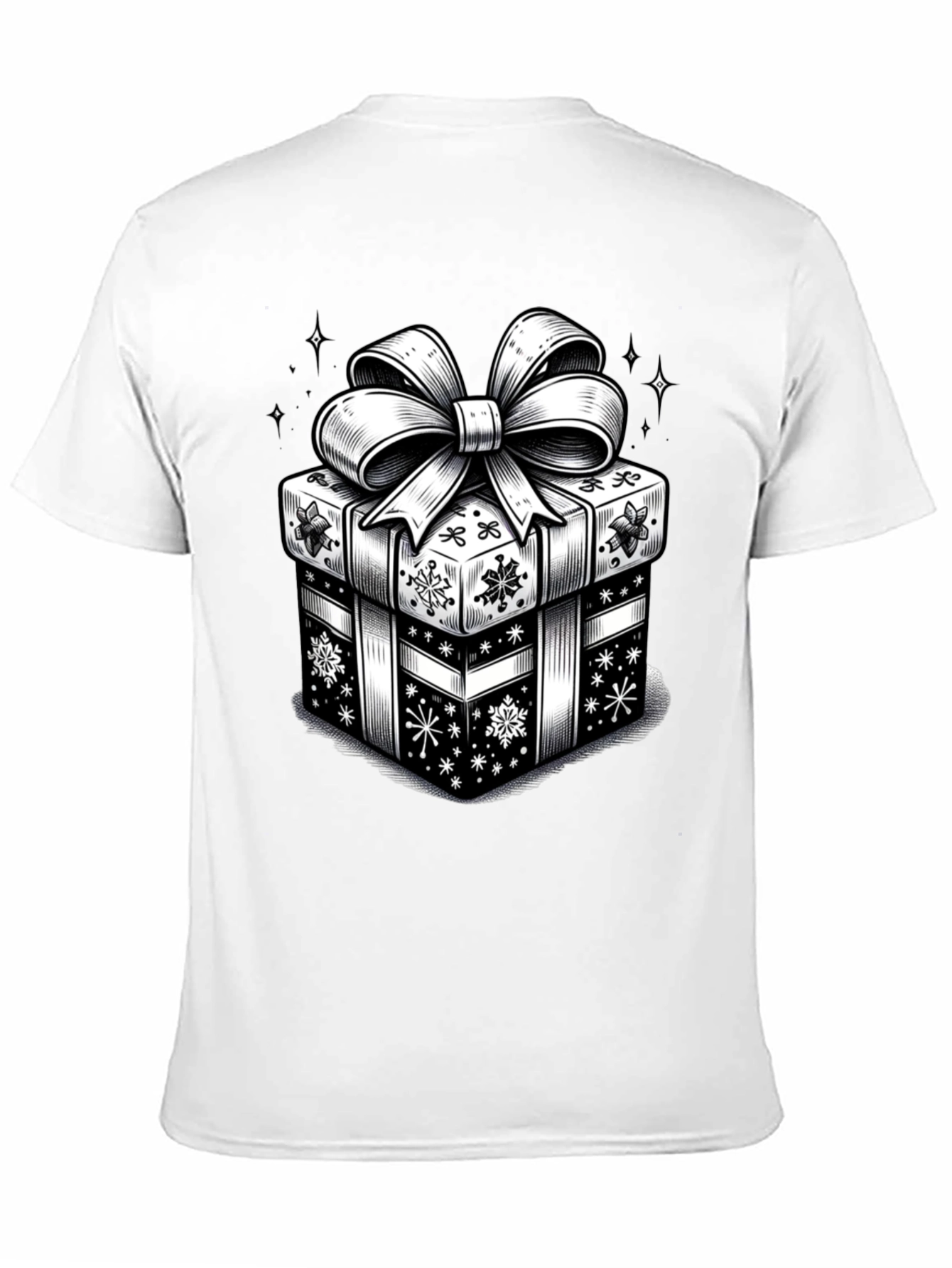 Festive Gift Box Graphic Tee