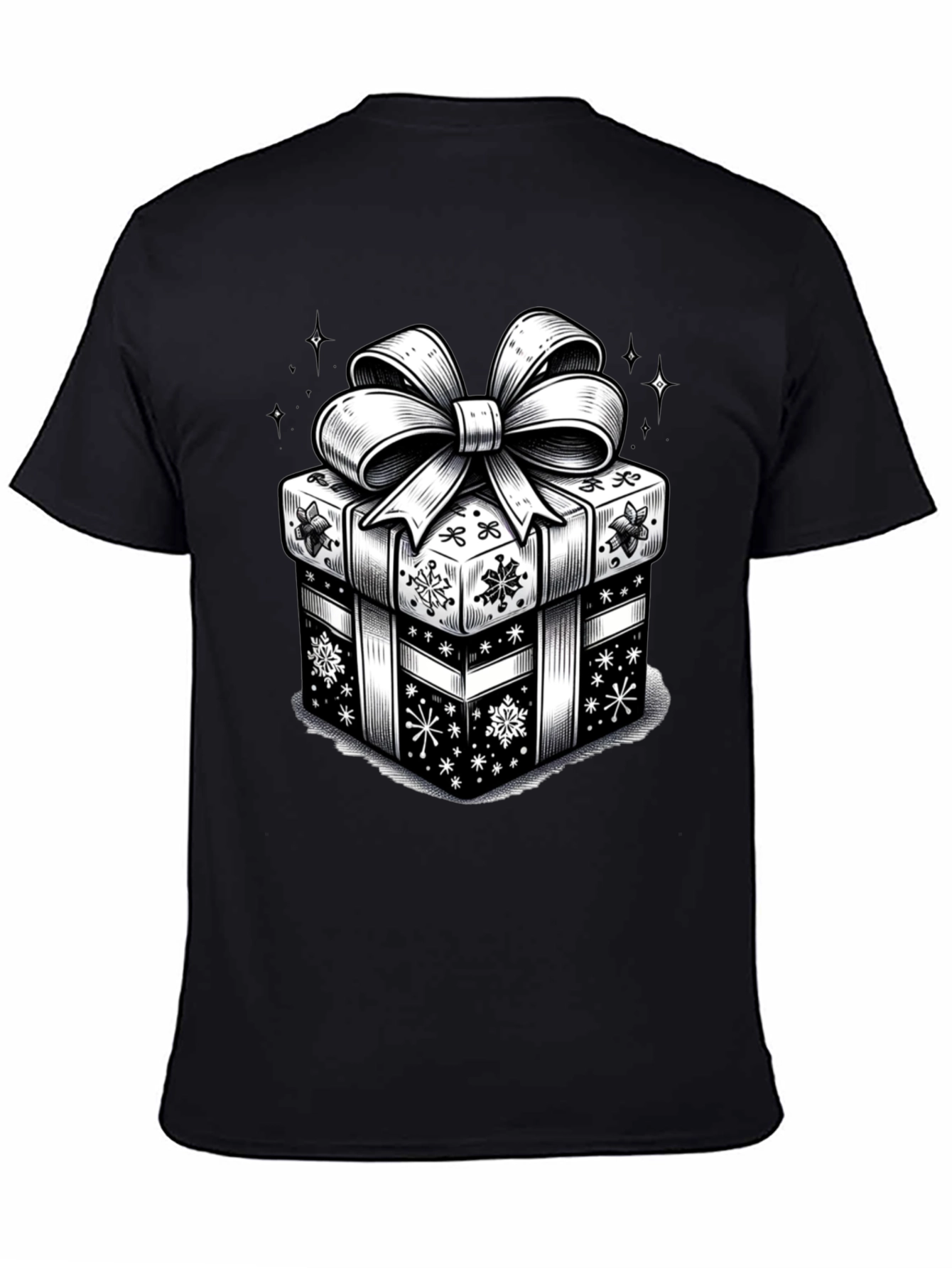 Festive Gift Box Graphic Tee