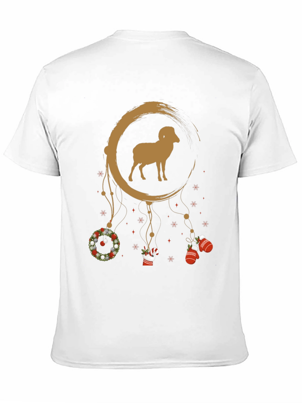 Holiday Ram Dreamcatcher T-Shirt