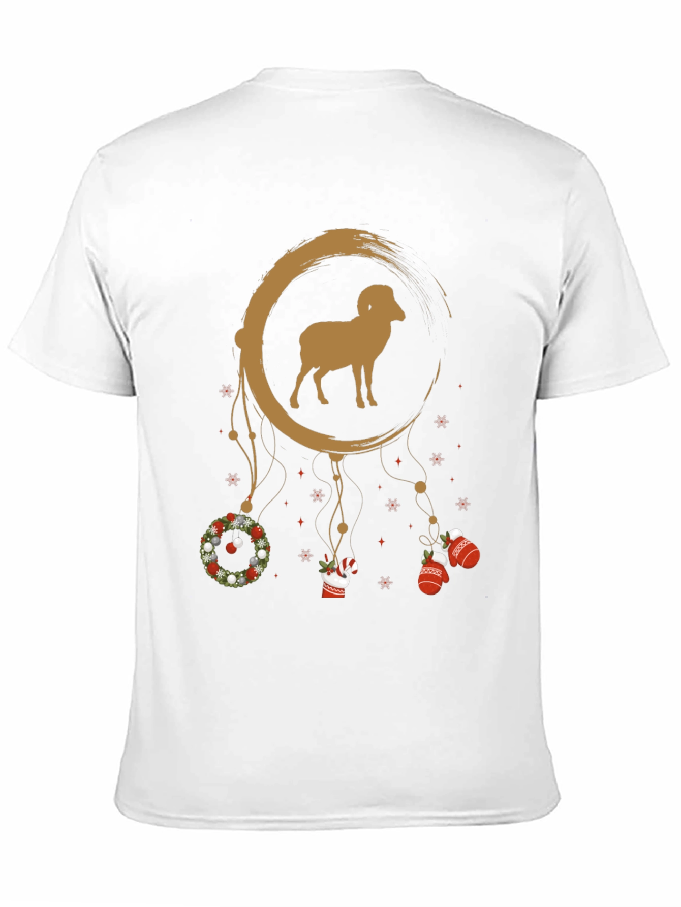 Holiday Ram Dreamcatcher T-Shirt