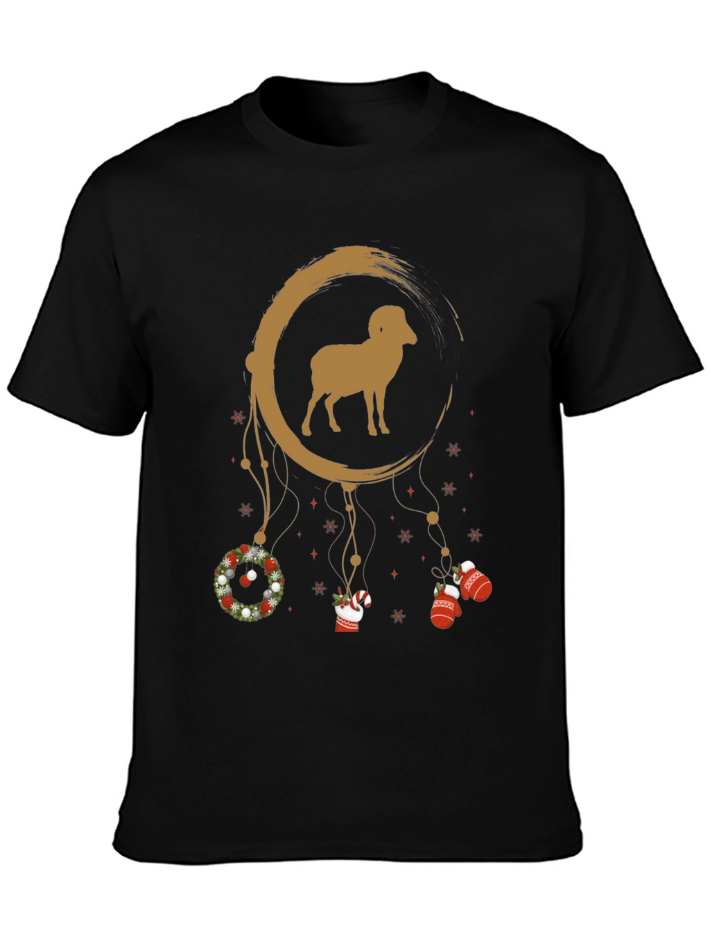 Holiday Ram Dreamcatcher T-Shirt