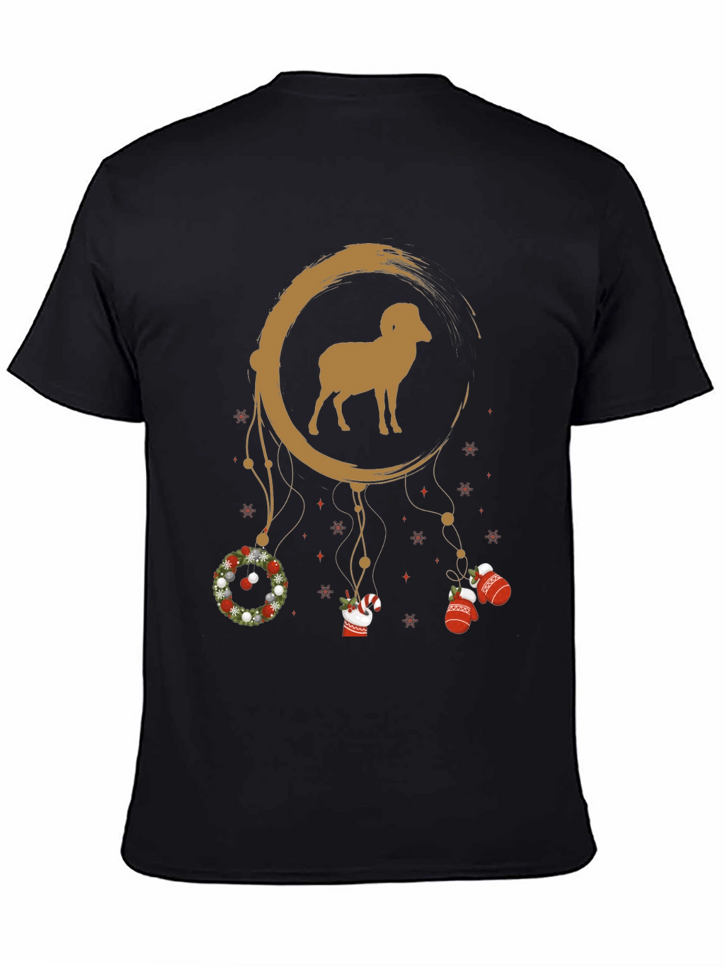 Holiday Ram Dreamcatcher T-Shirt