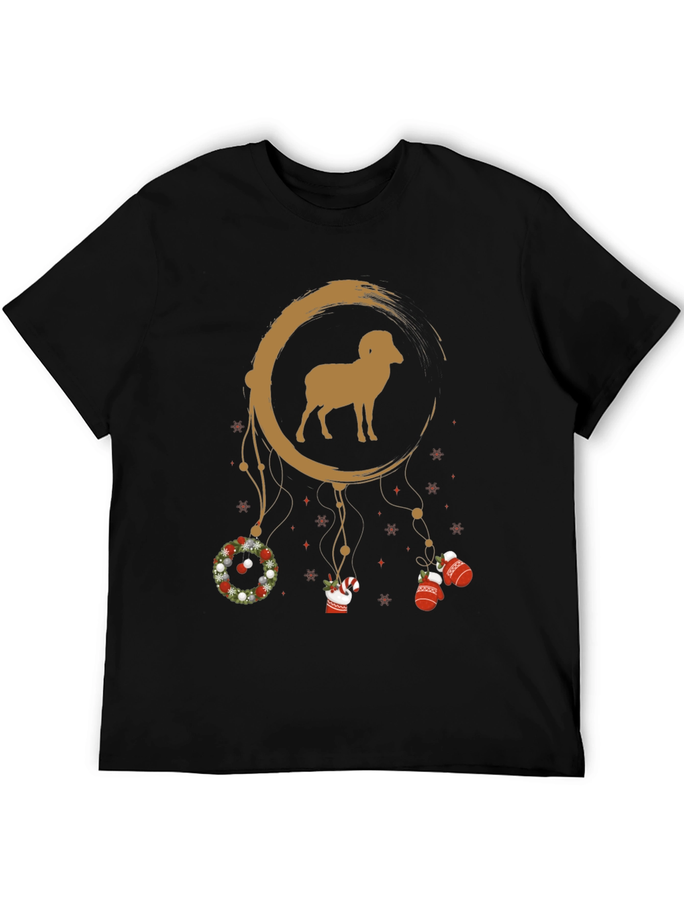 Holiday Ram Dreamcatcher T-Shirt