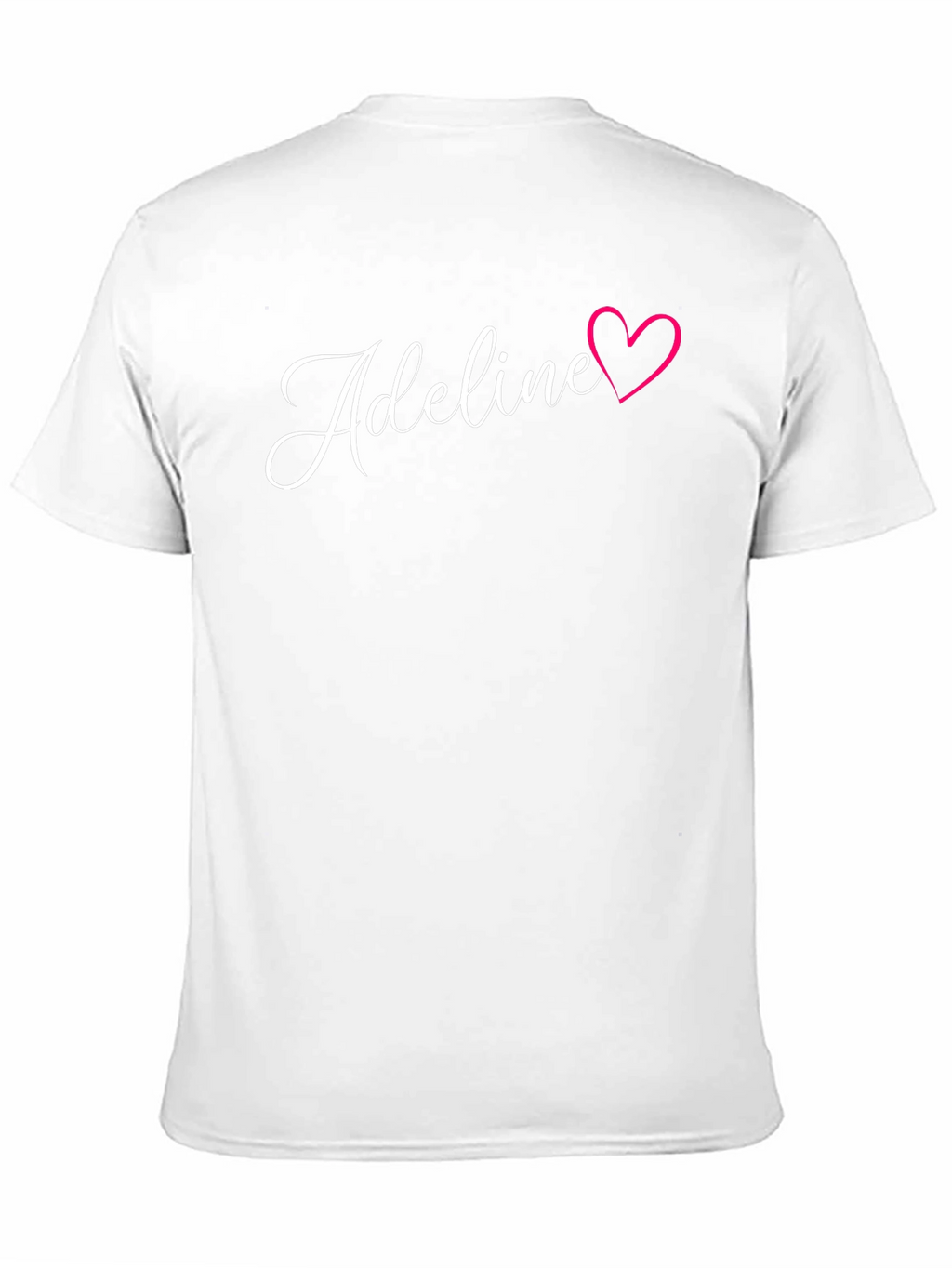 Adeline Heart Graphic Black T-Shirt
