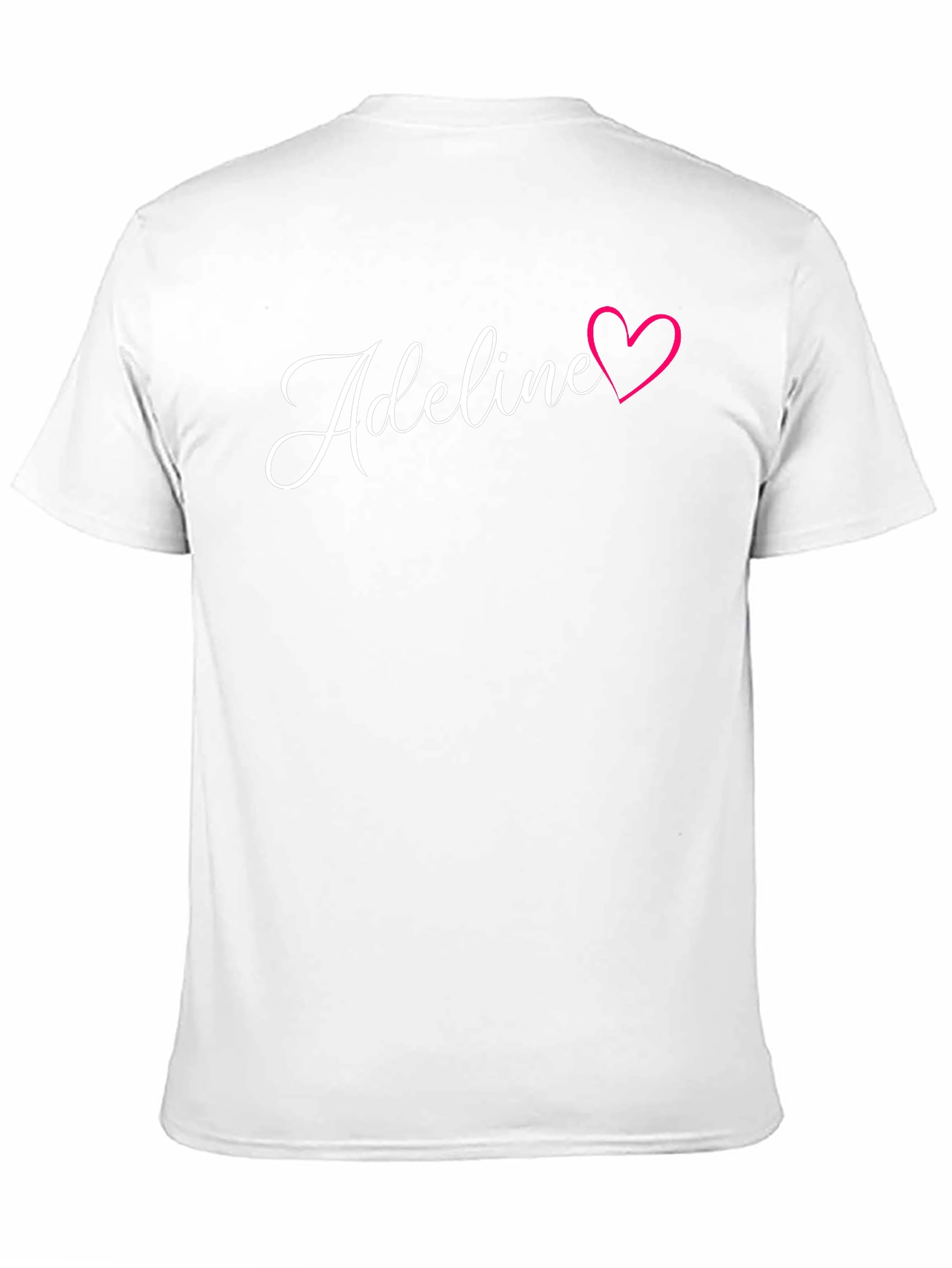 Adeline Heart Graphic Black T-Shirt