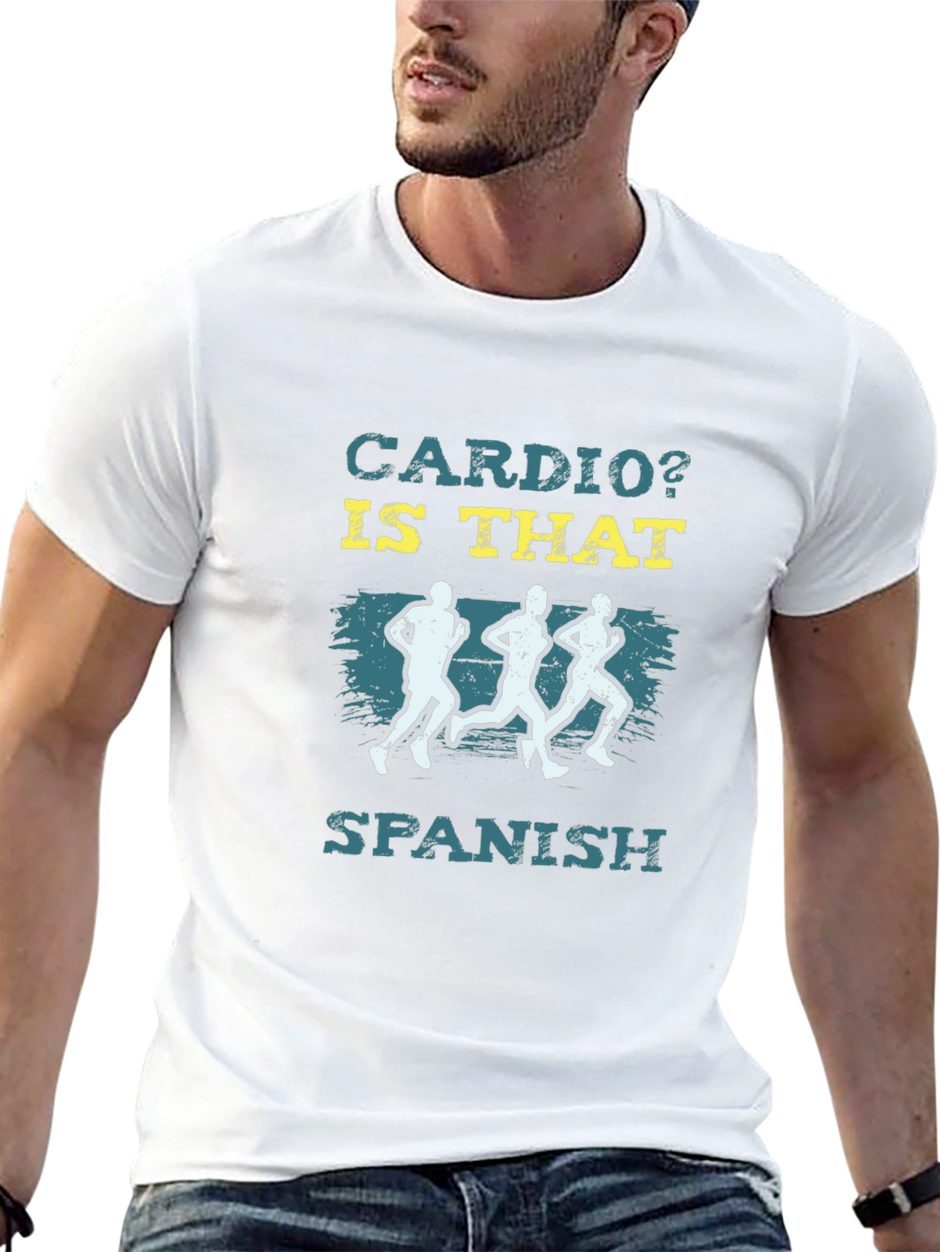 Cardio? Is That Spanish? Graphic T-Shirt