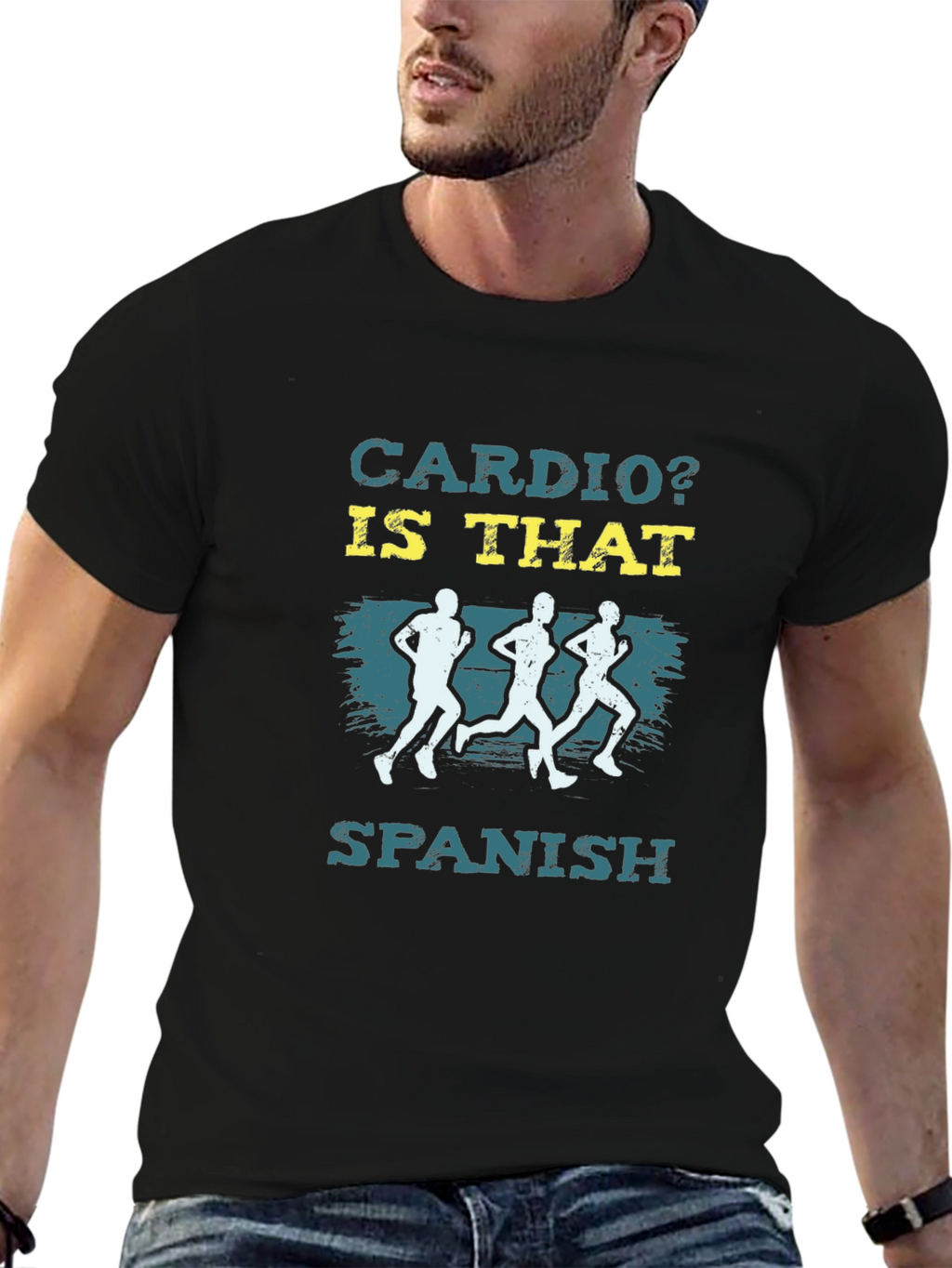 Cardio? Is That Spanish? Graphic T-Shirt