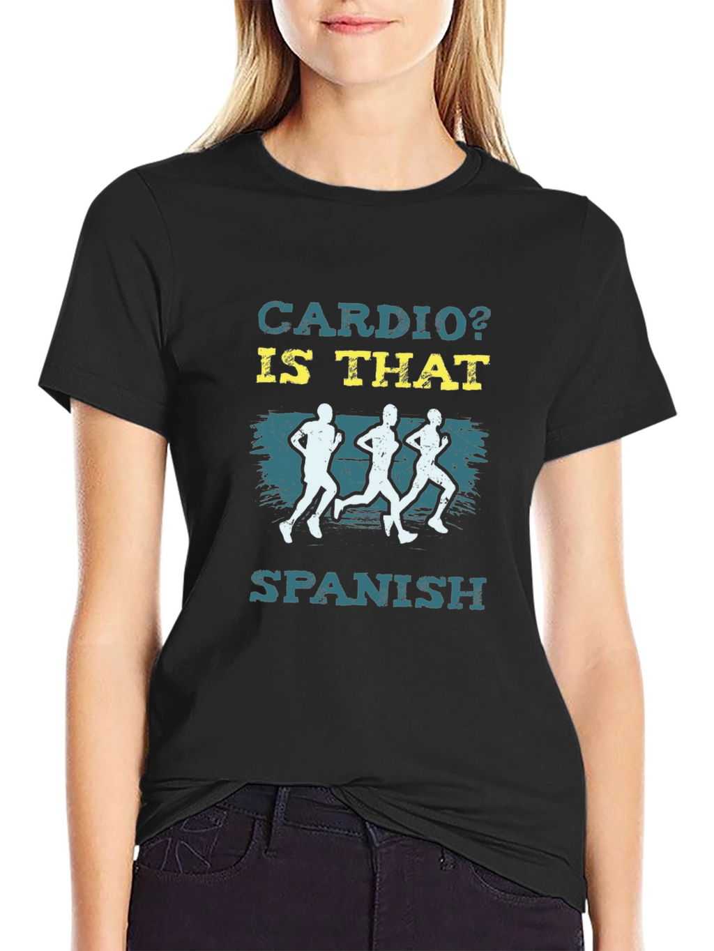 Cardio? Is That Spanish? Graphic T-Shirt