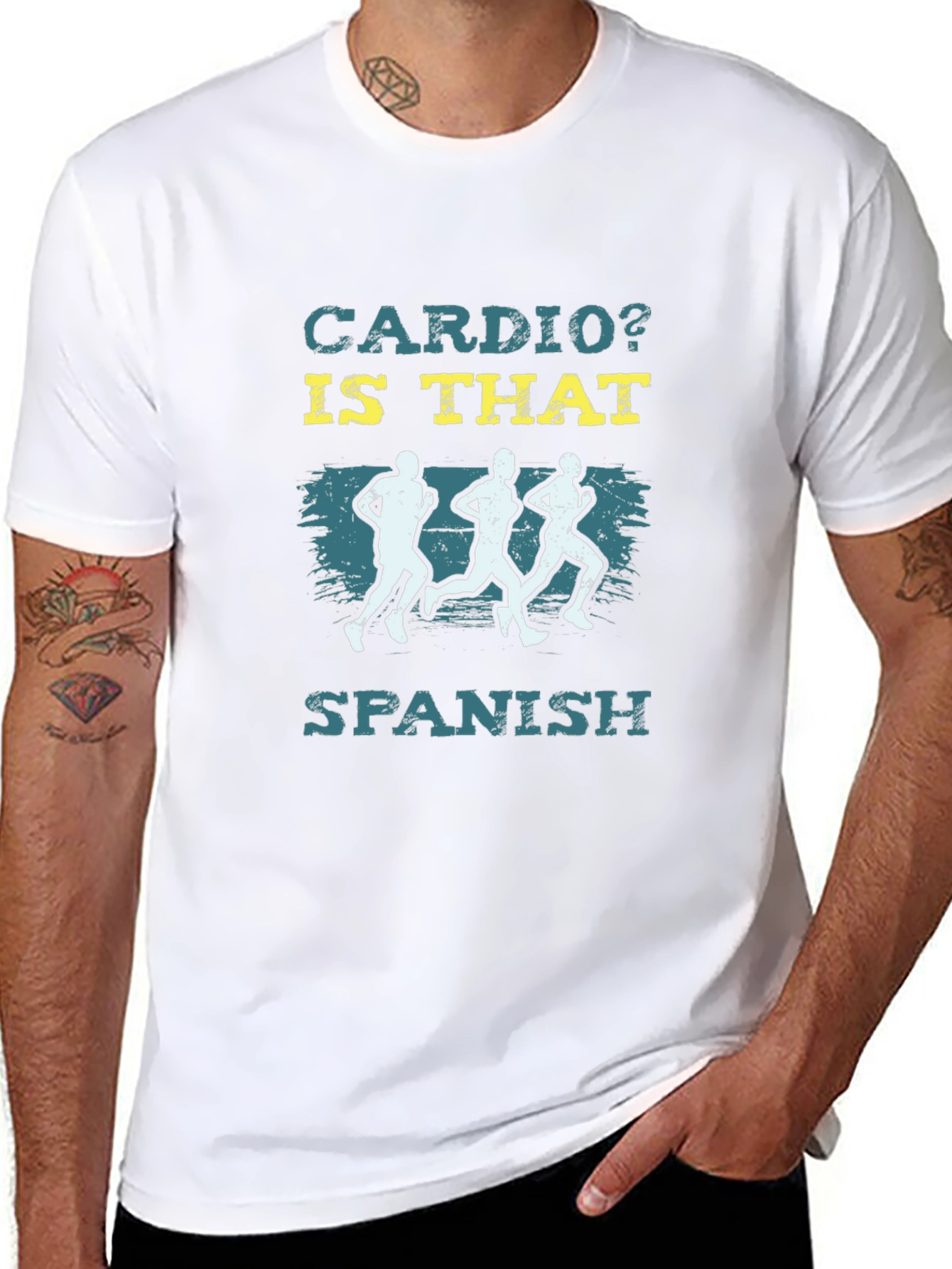 Cardio? Is That Spanish? Graphic T-Shirt